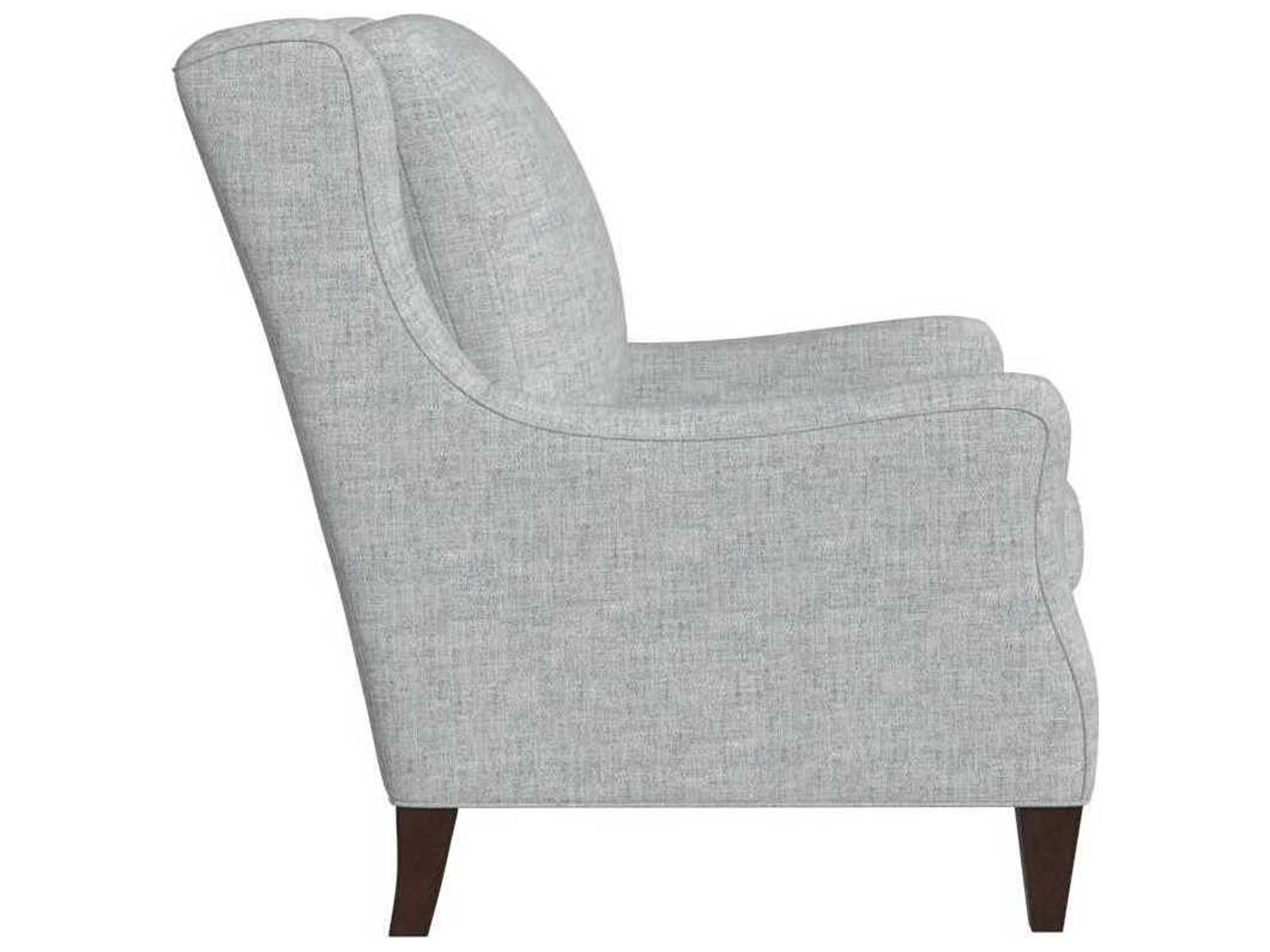 HF Custom by Hooker Furniture Bellamy Gray Fabric Accent Chair