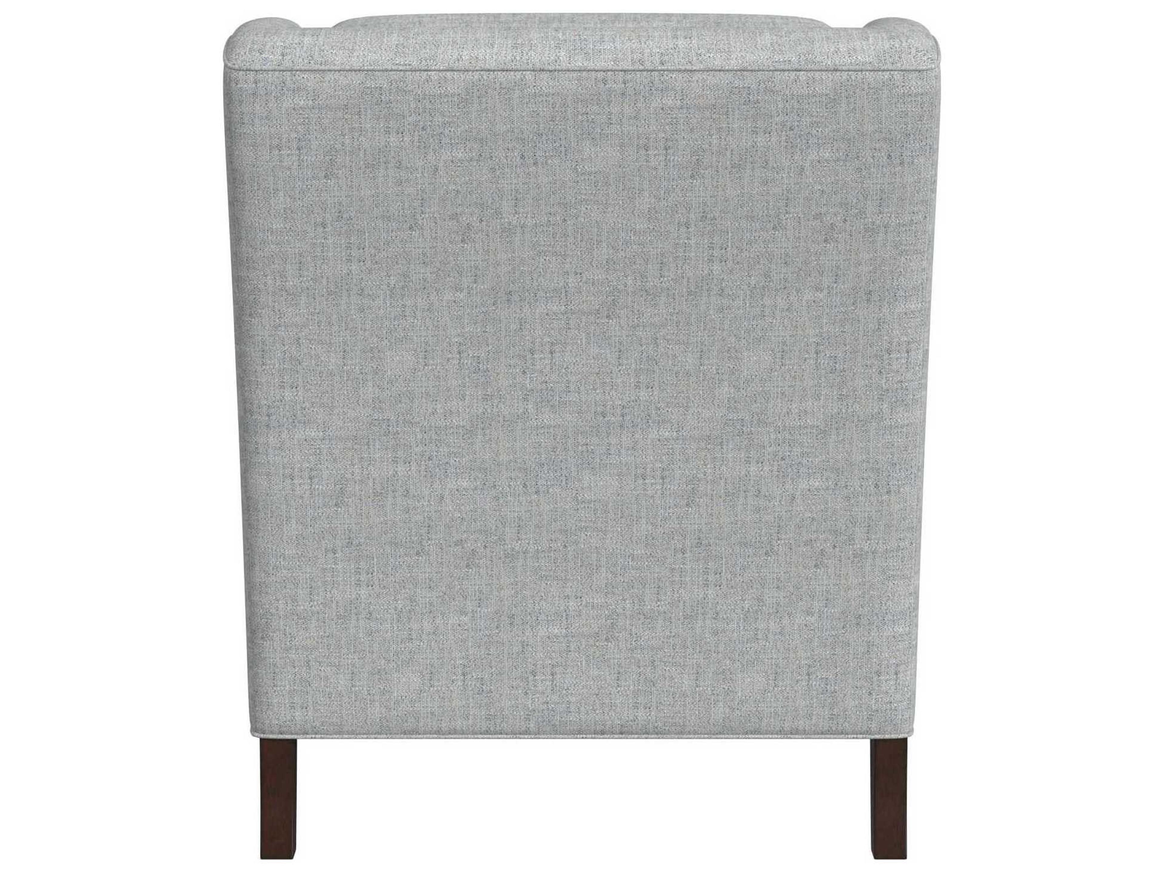 HF Custom by Hooker Furniture Bellamy Gray Fabric Accent Chair