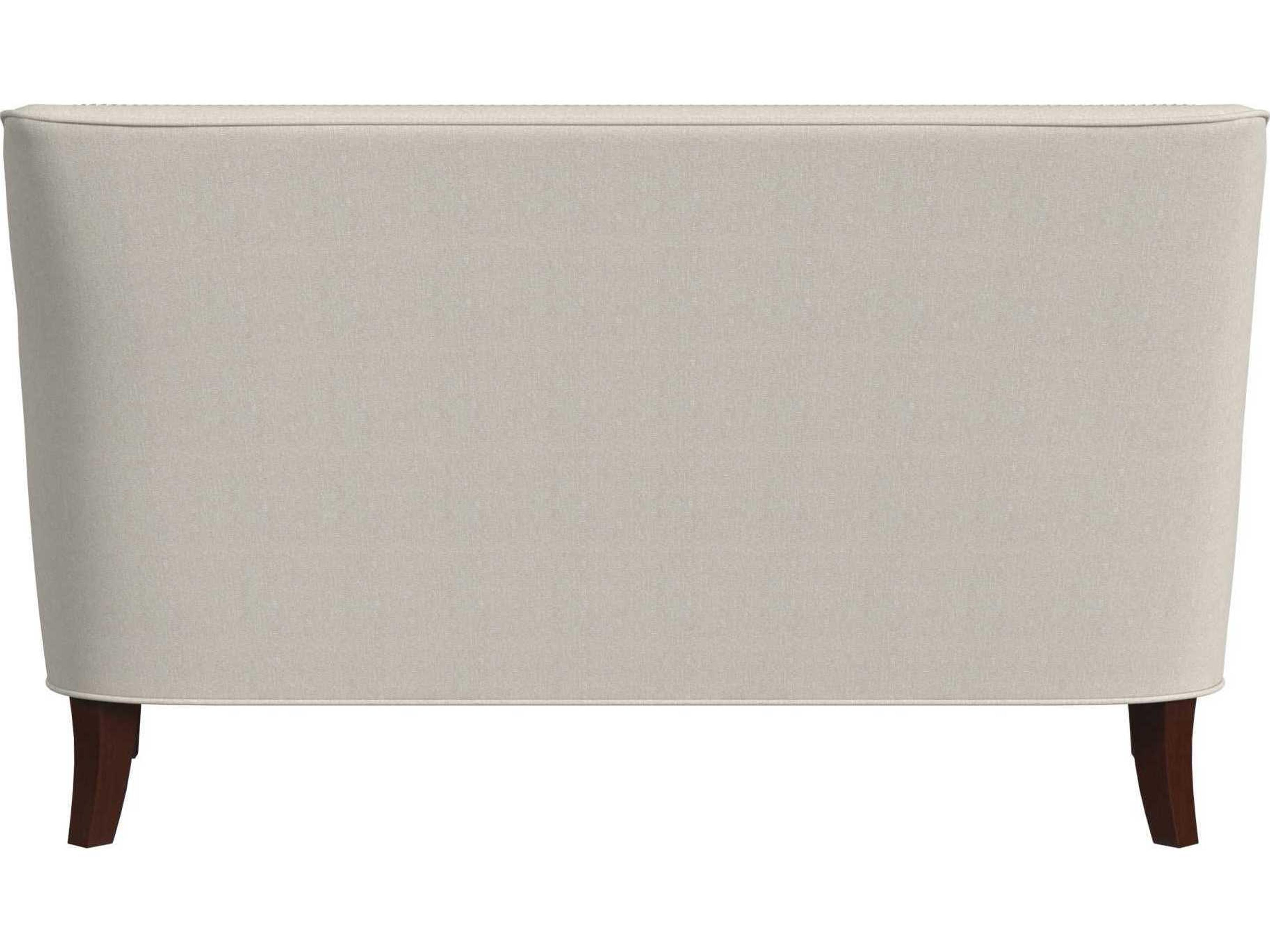 HF Custom by Hooker Furniture Beige Brown Upholstered Loveseat