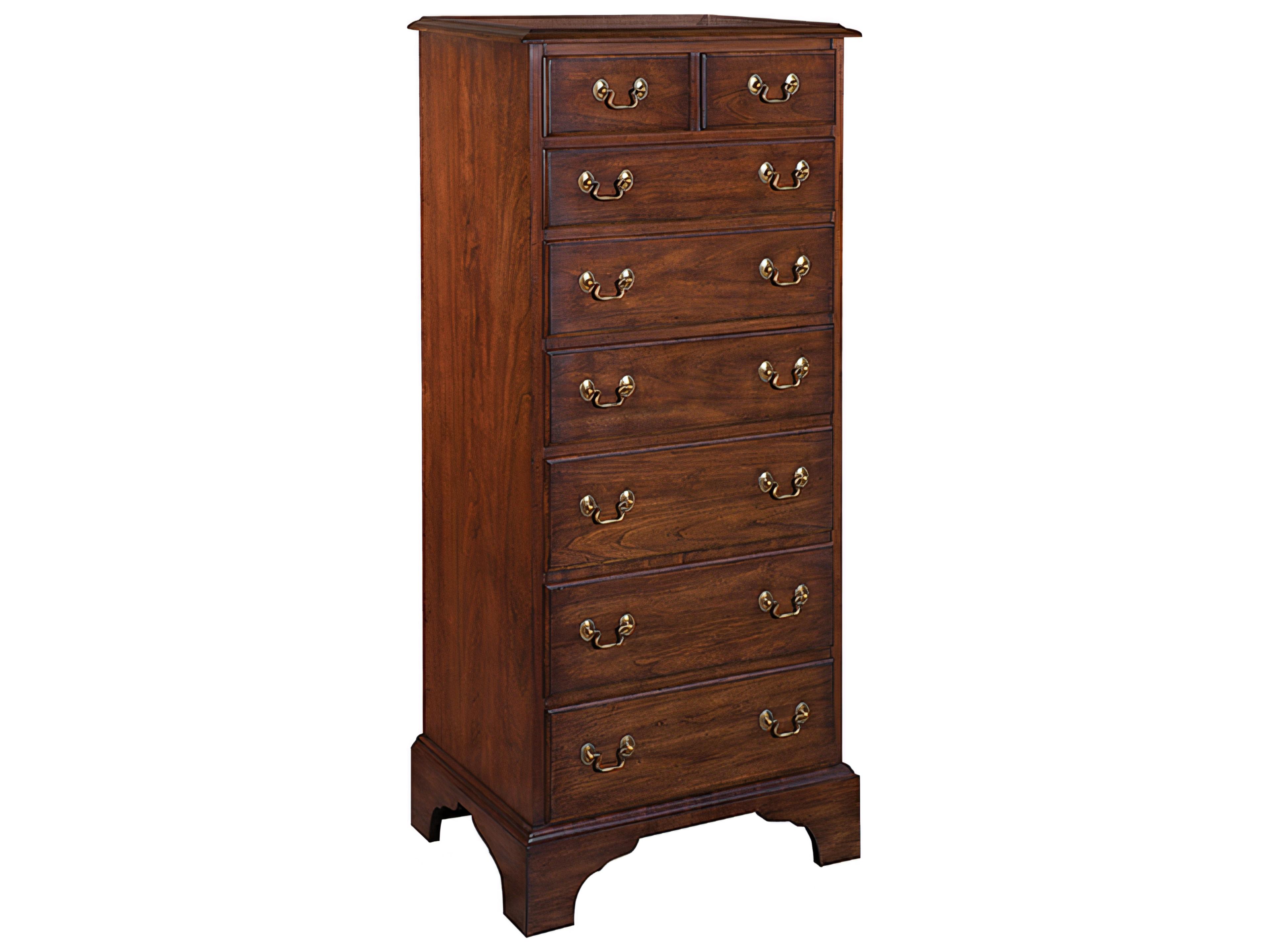 Brown Solid Wood Accent Chest