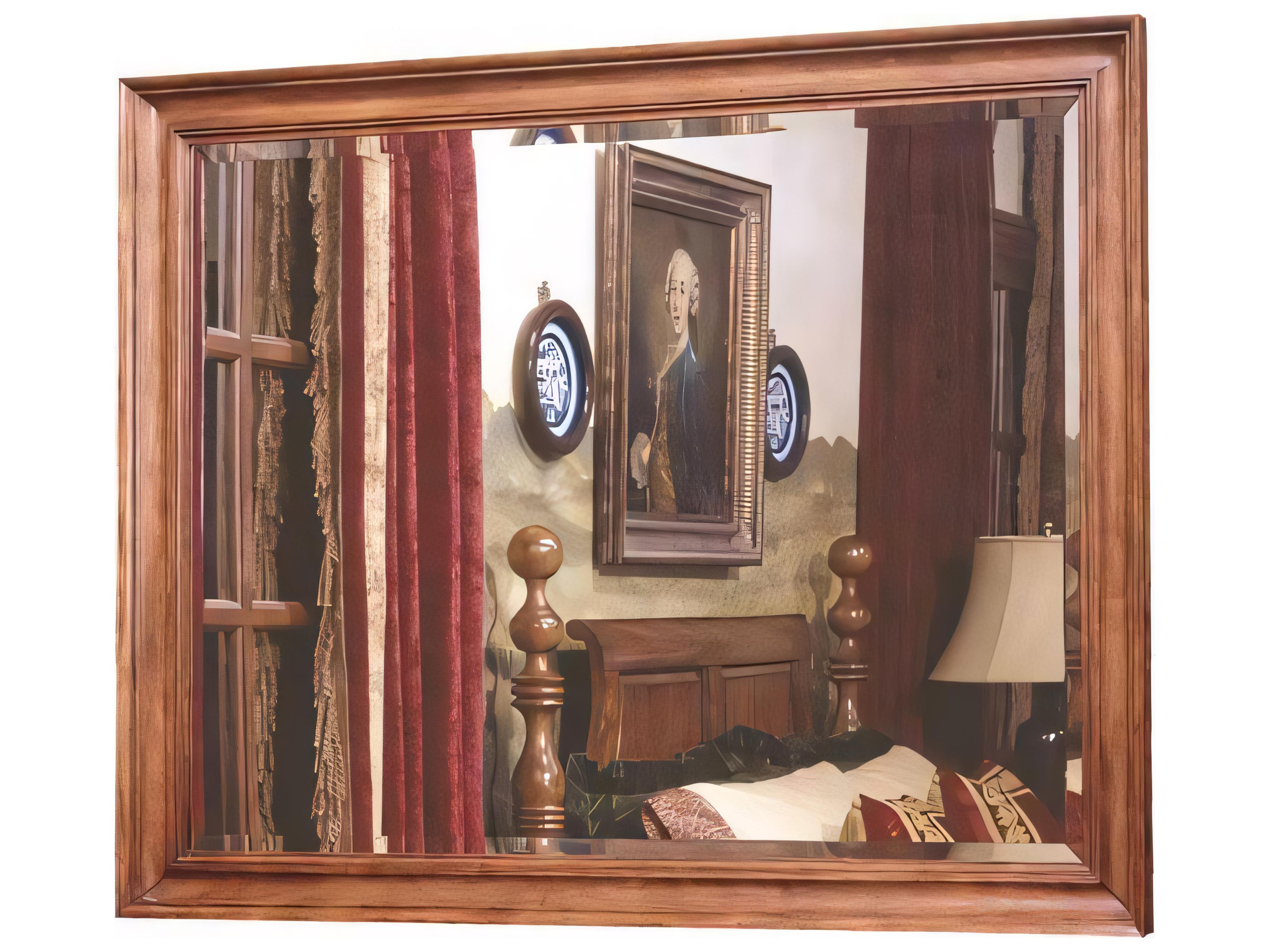 Solid Wood Wall Mirror