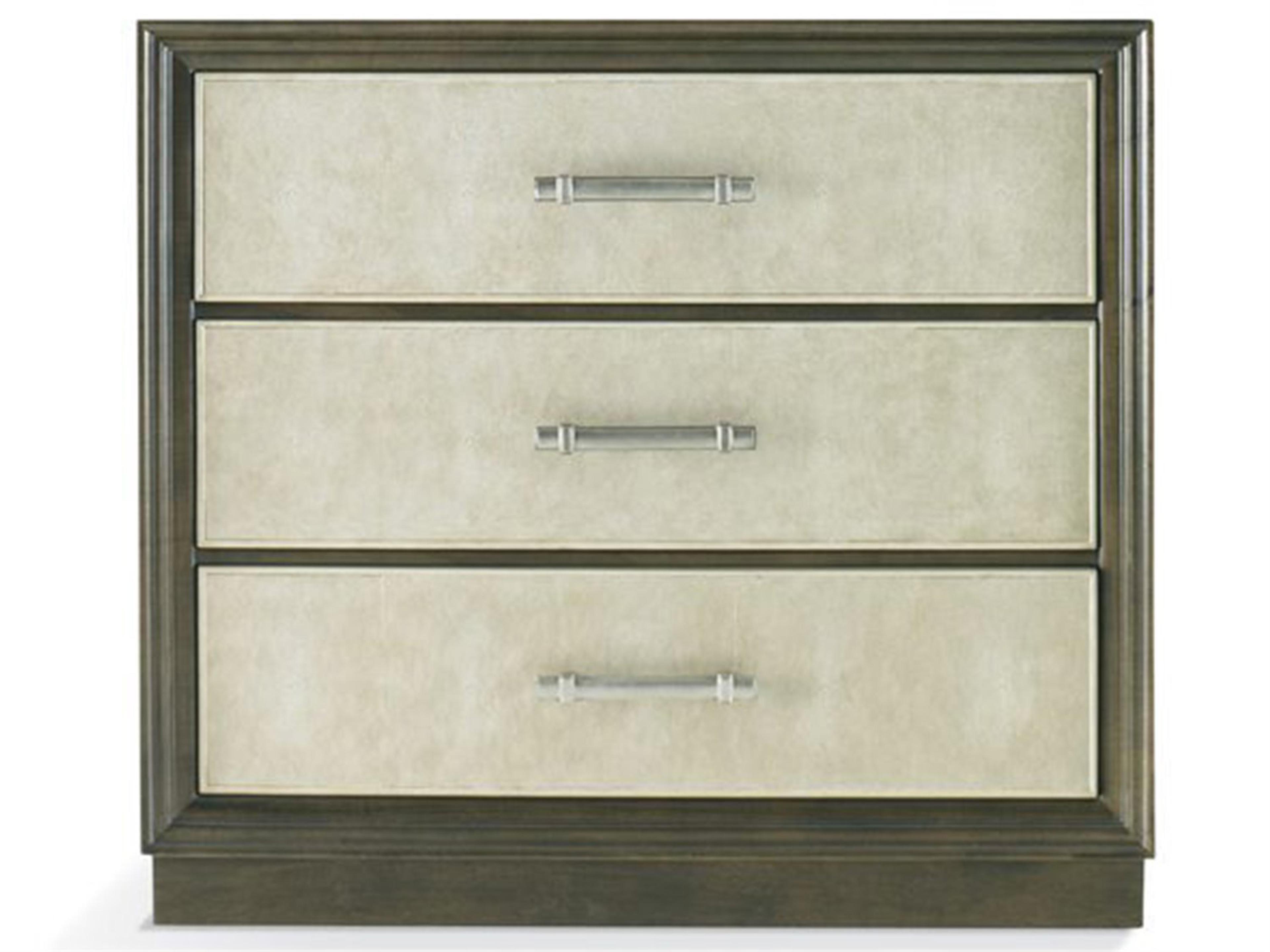 Custom Elements Cabinet Stone Brown Maple Wood Accent Chest