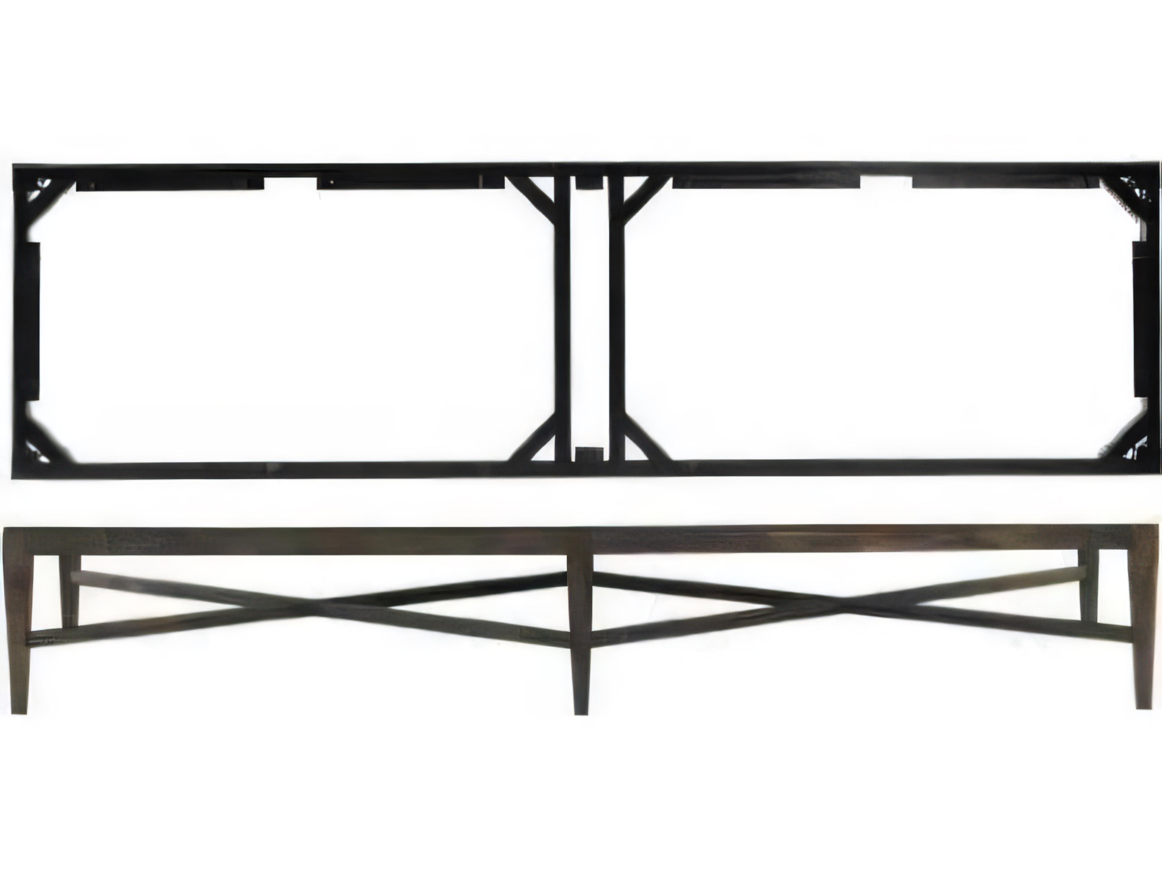 X-Stretcher Double Leg 18" Deep Base