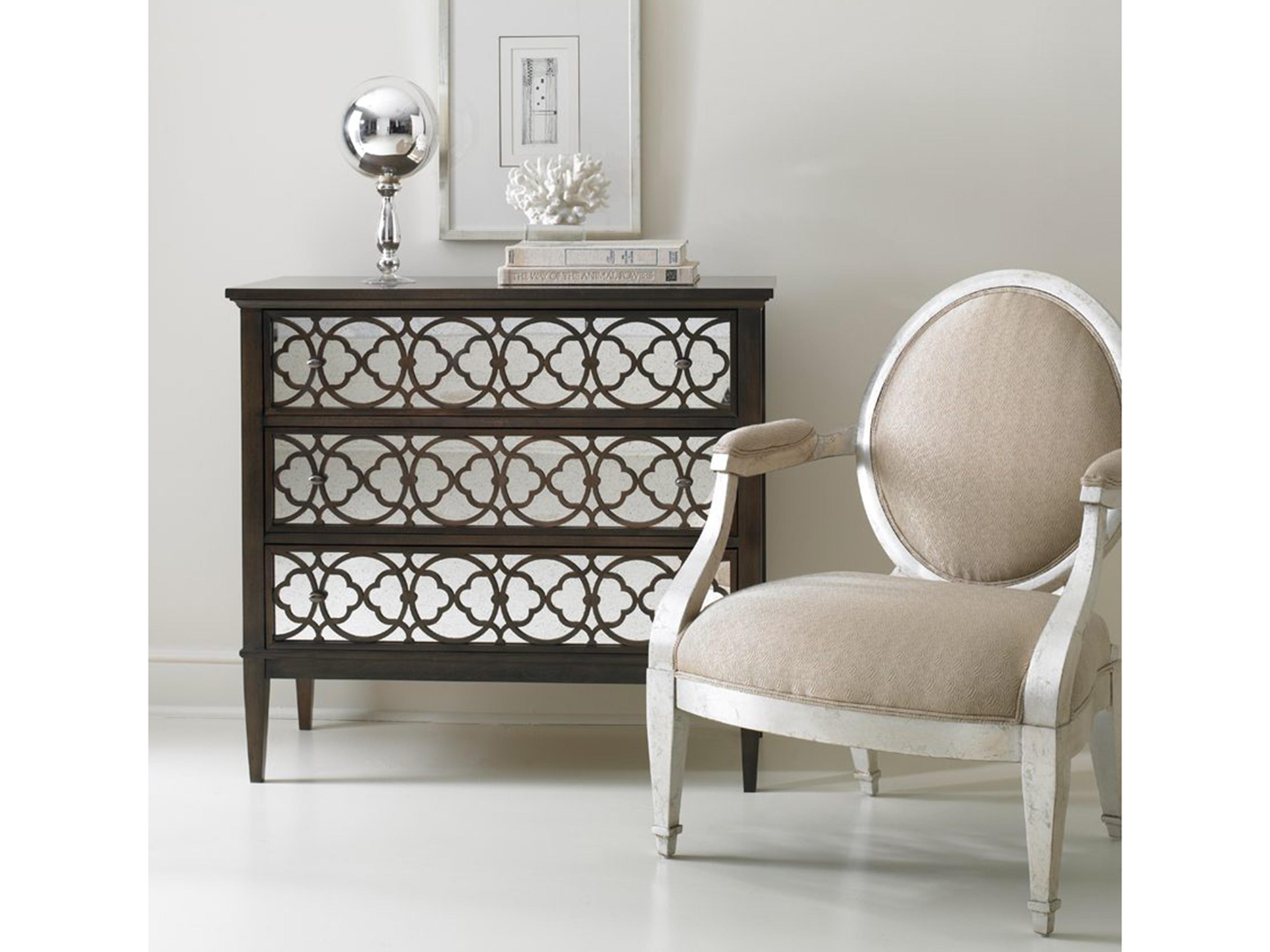 Hickory White Classic Modern Maple Wood Tracery Accent Chest