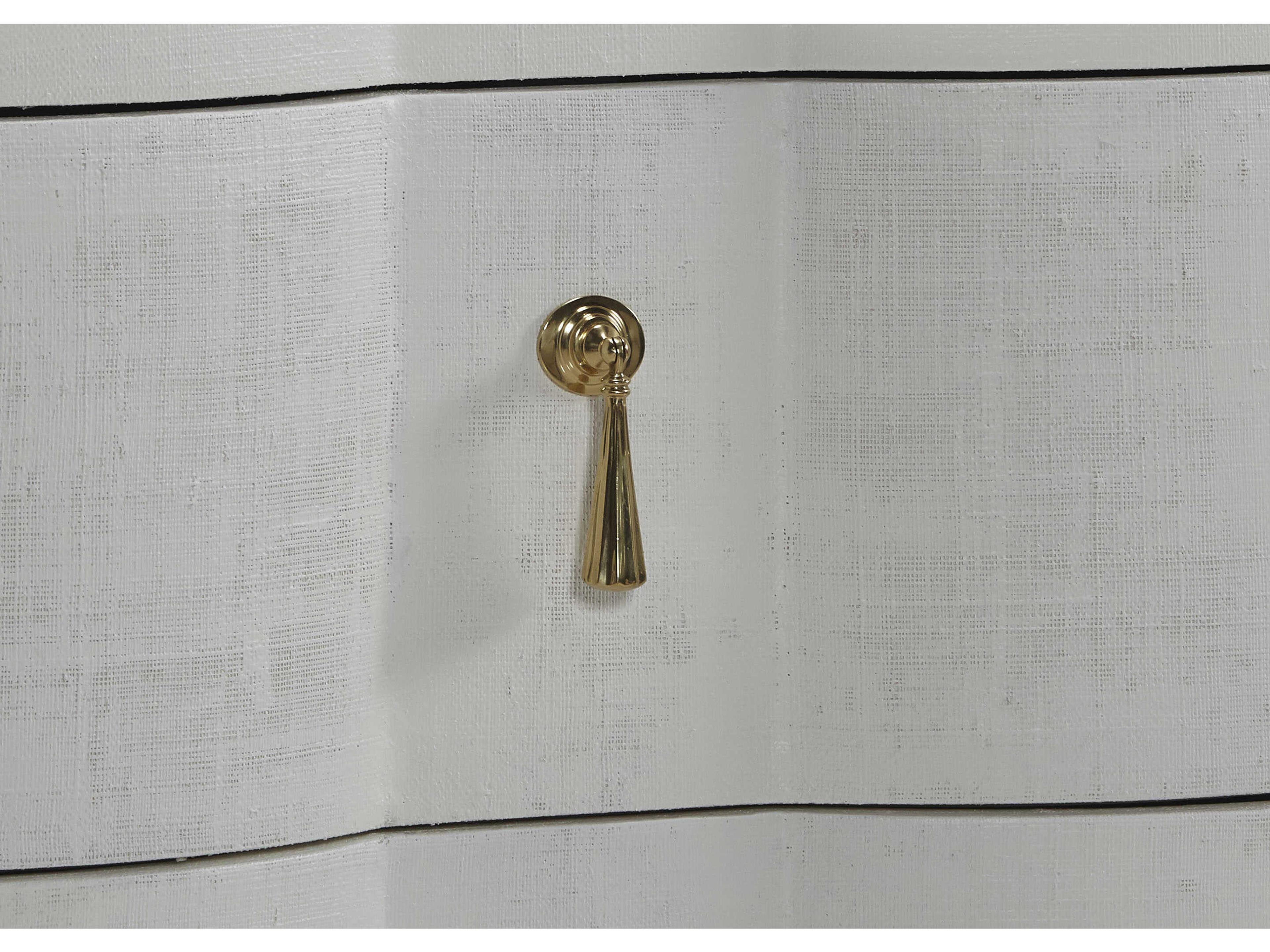 Hickory White Trellis Sugar Maple Wood Accent Chest