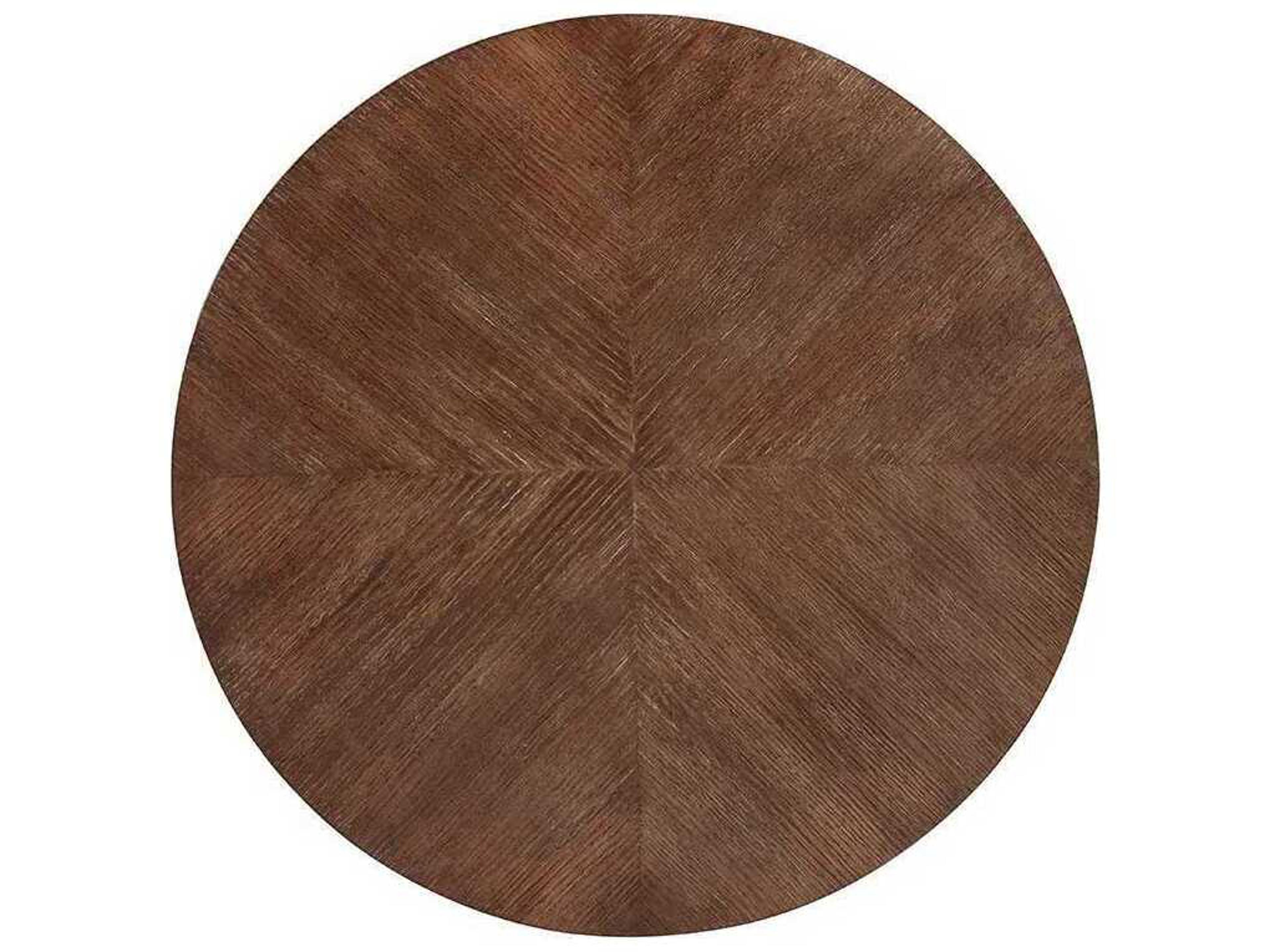 Hickory White Central Park Round Wood Luna Dining Table
