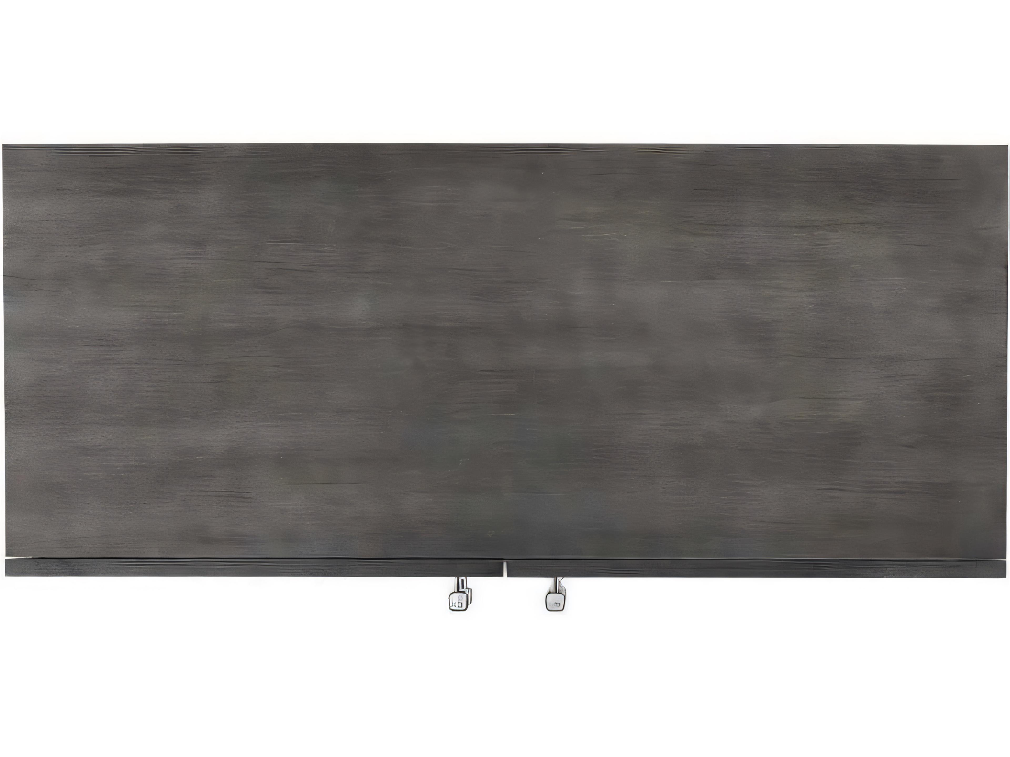 Hickory White Terra Modern Black Nickel Gray Maple Wood Accent Chest