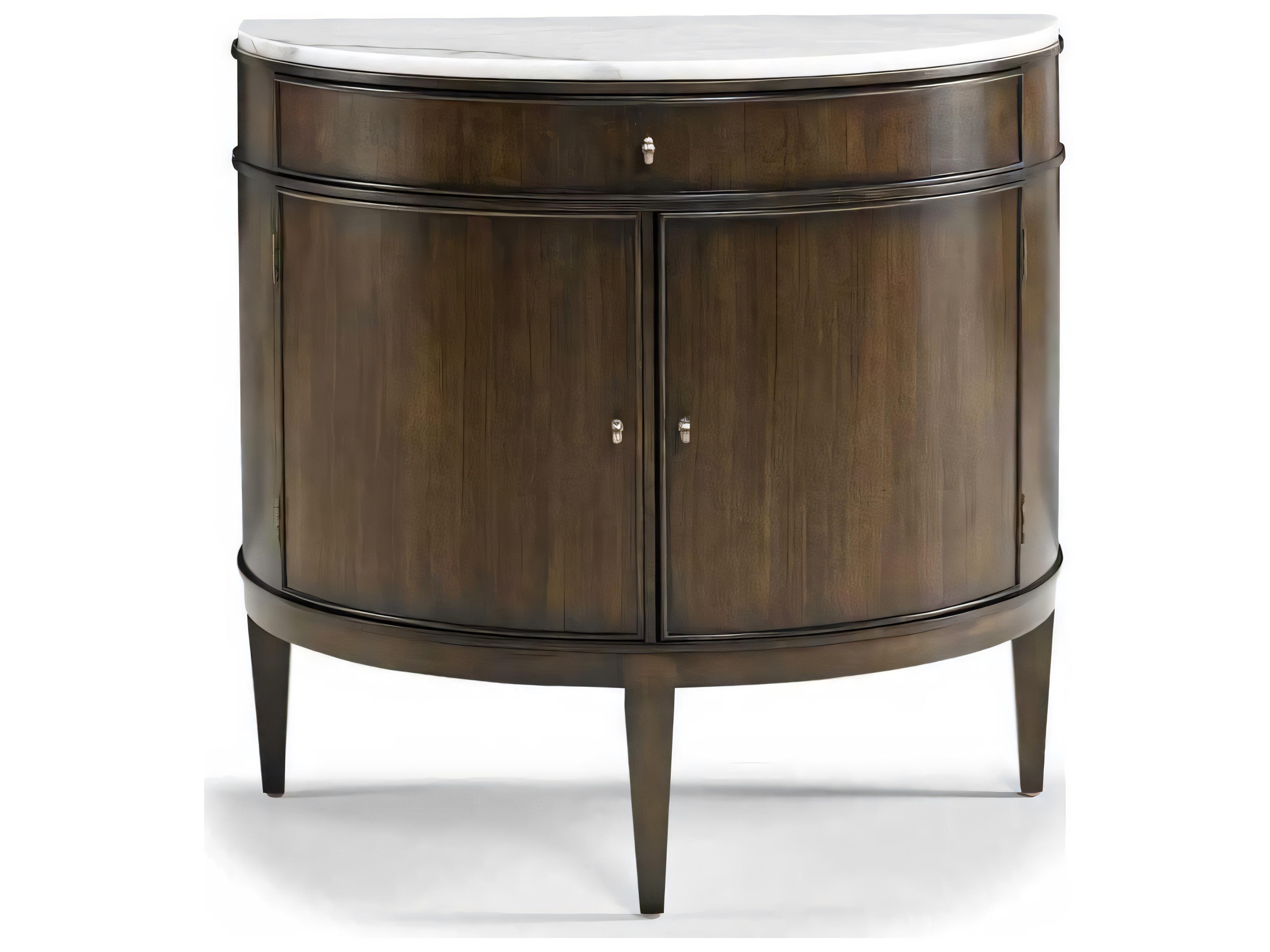 Hickory White Central Park Brown Maple Wood Tiffany'S Accent Chest