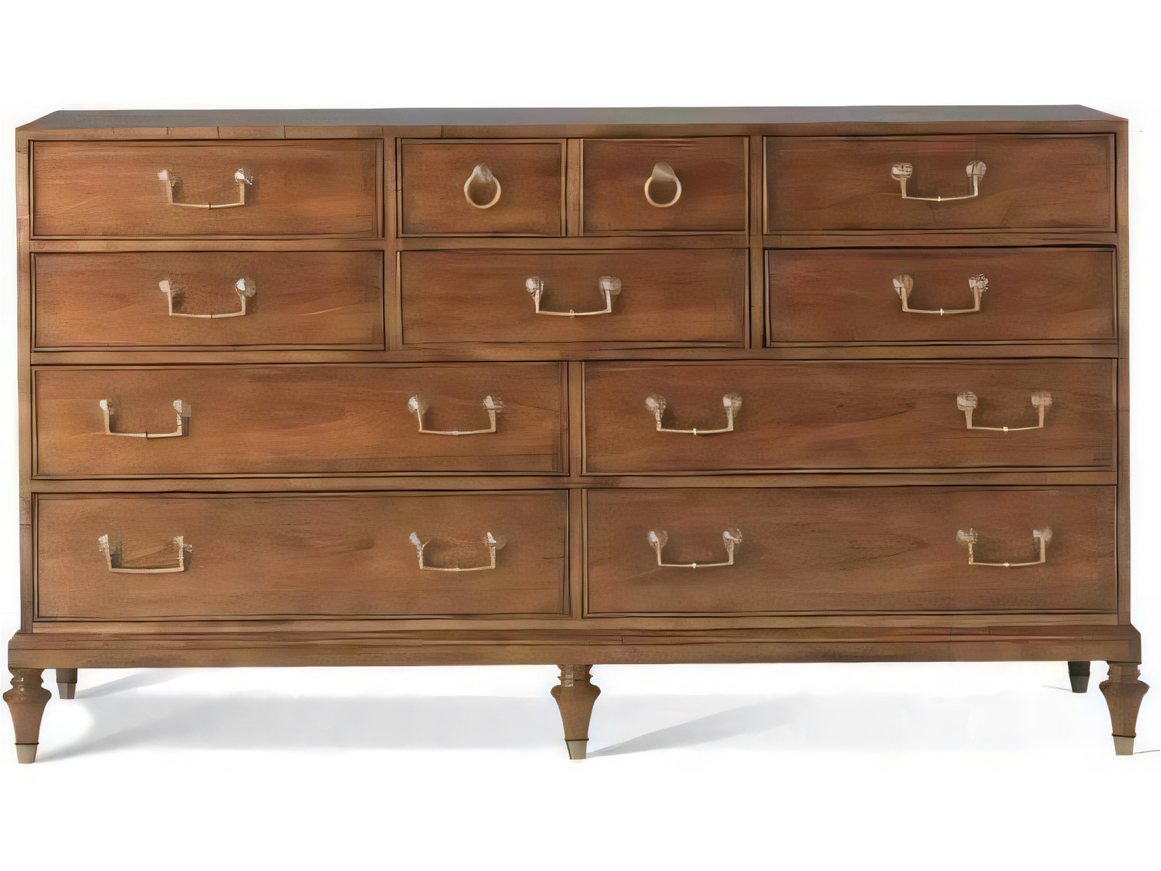 Metropolitan Classics Brown Cherry Wood Dresser