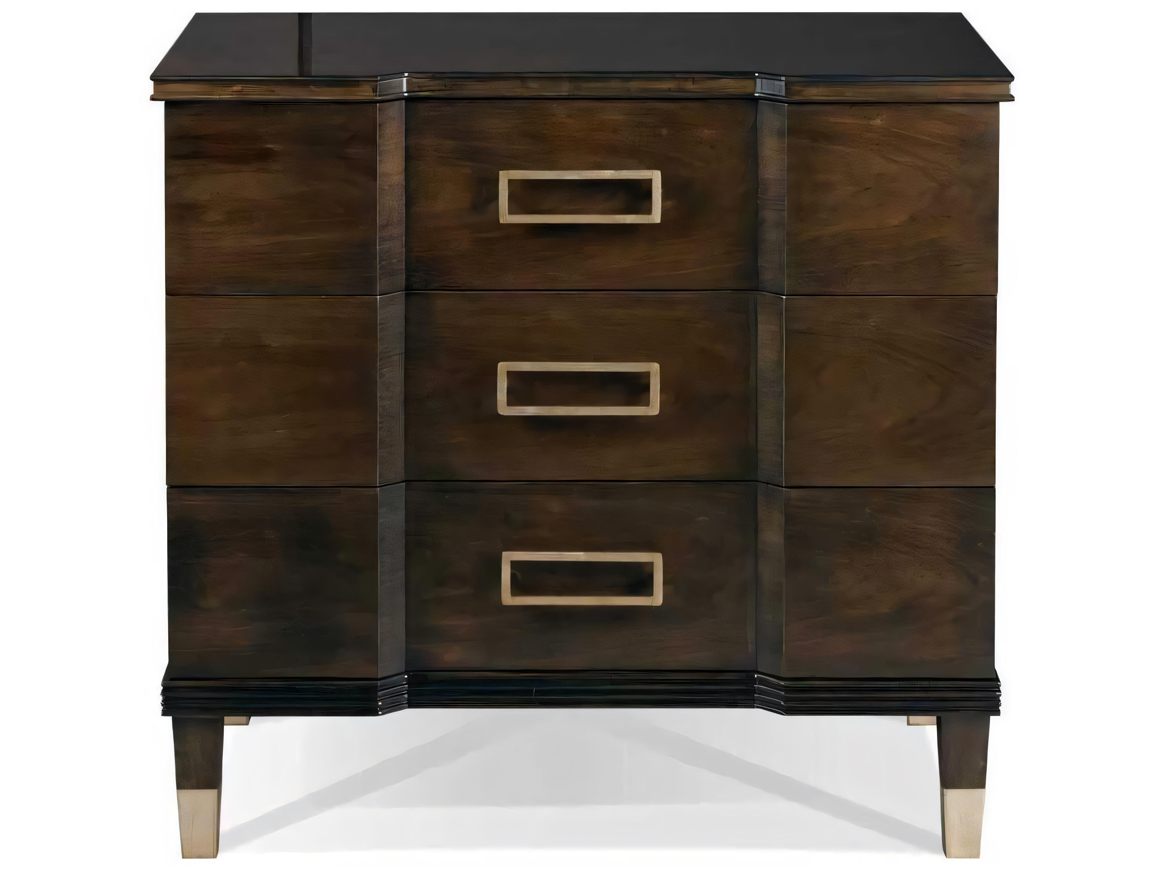 Hickory White Westport 3-Drawers Webster Nightstand
