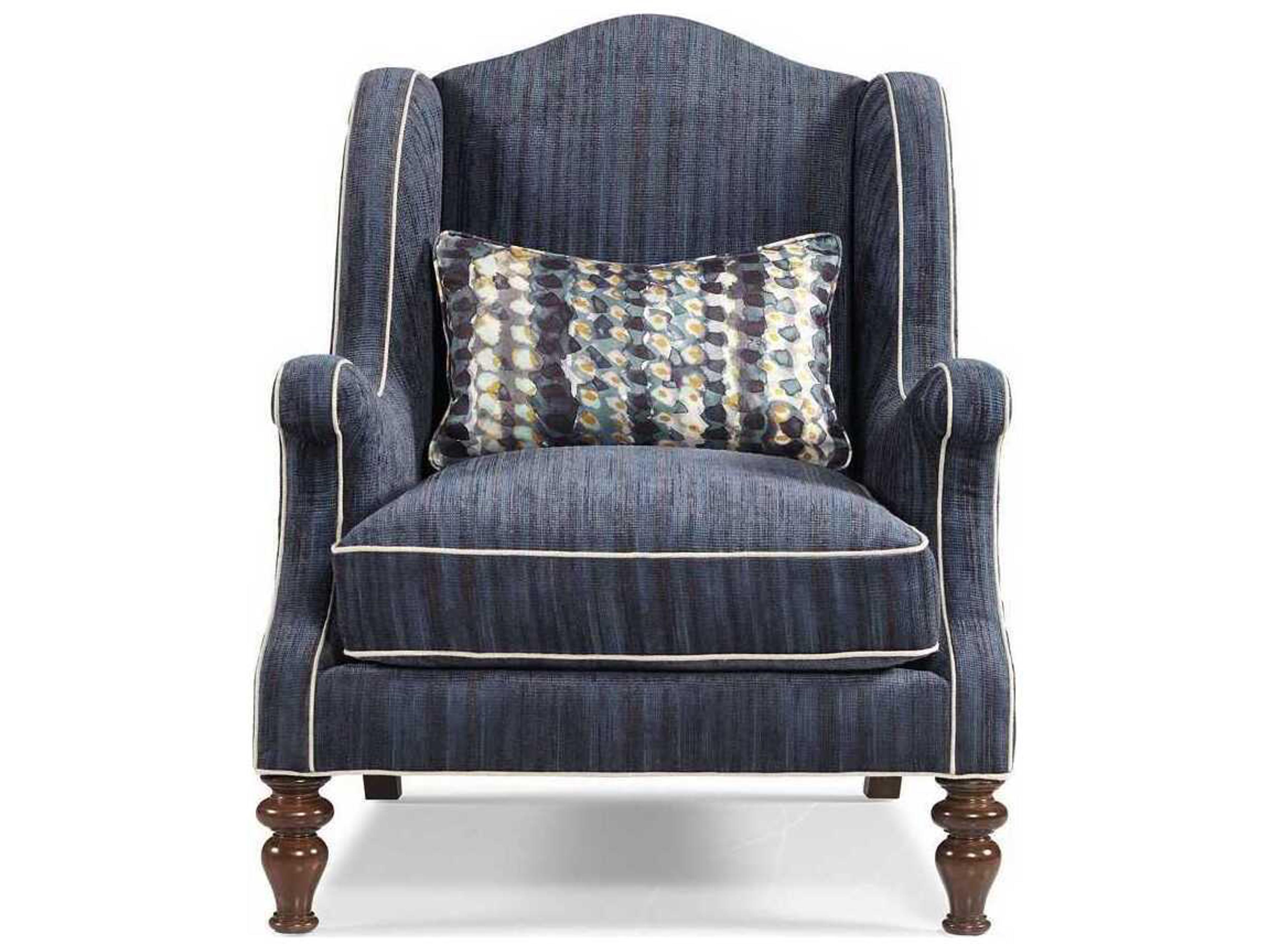 Hickory White Custom Elements Upholstery Fabric Accent Chair