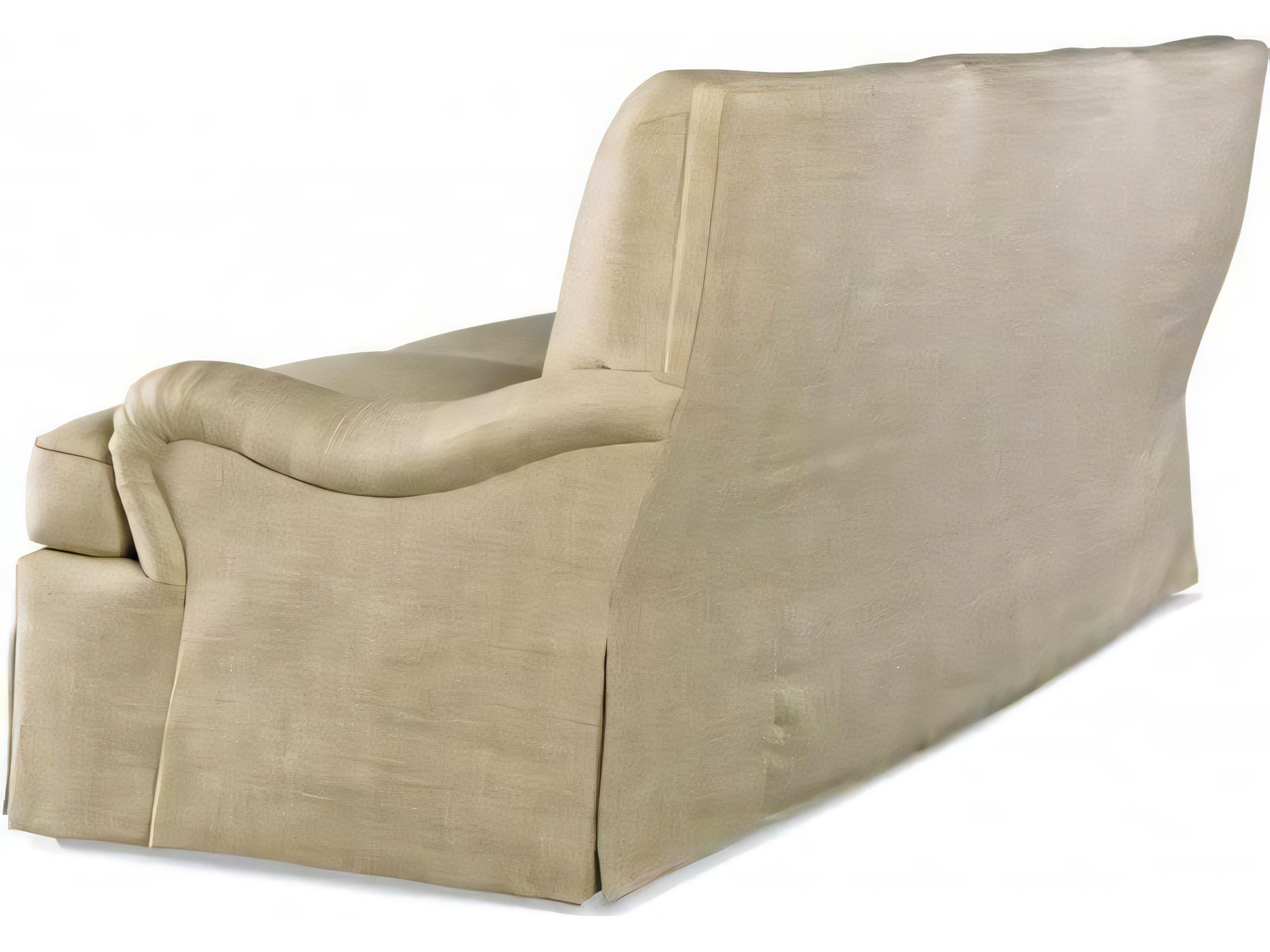 Hickory White Custom Elements Upholstery Beige Upholstered Sofa