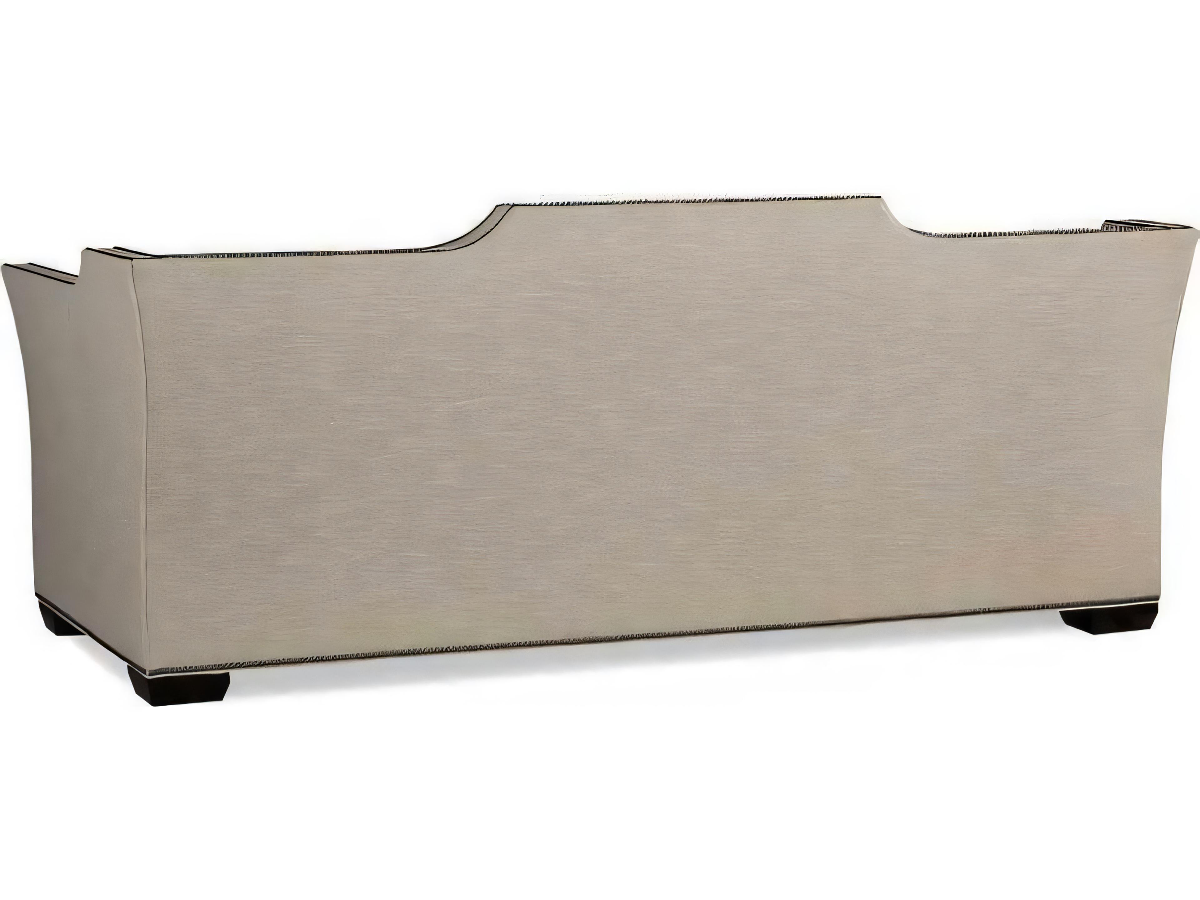 Hickory White Custom Elements Upholstery Sable Beige Upholstered Edward Sofa