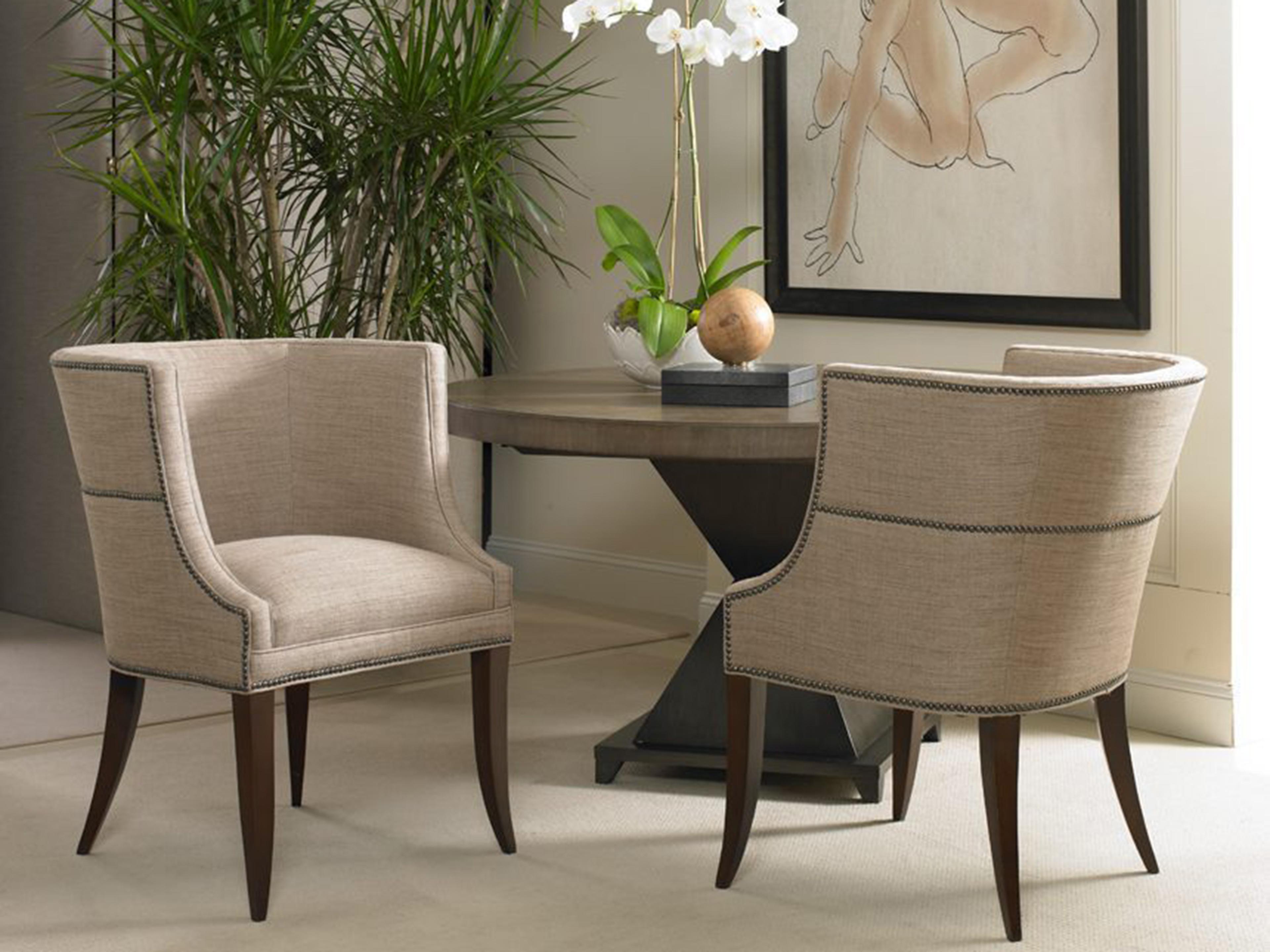 Hickory White Custom Elements Upholstery Leather Pull-Up Accent Chair