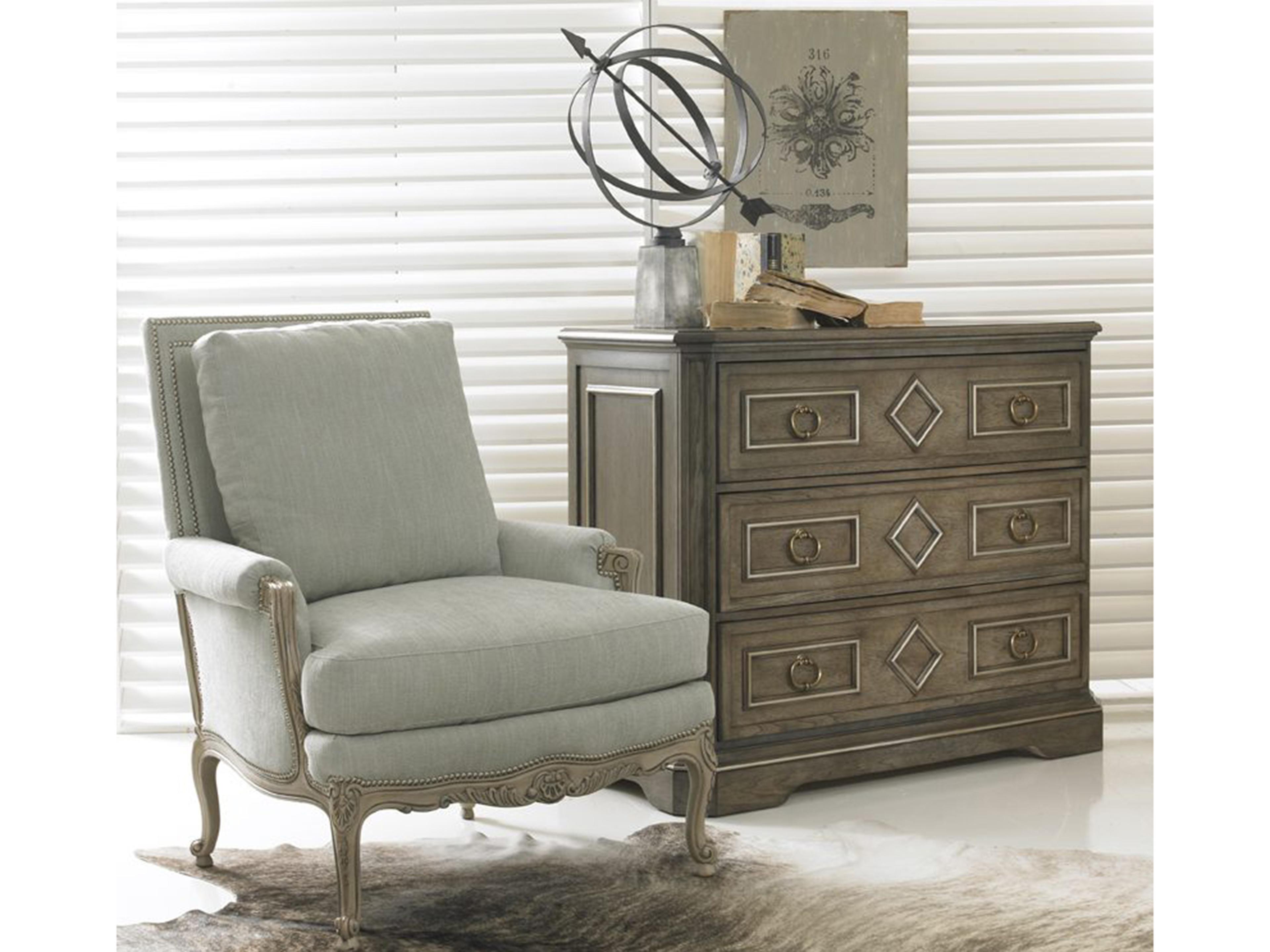 Hickory White Custom Elements Upholstery Fabric Accent Chair