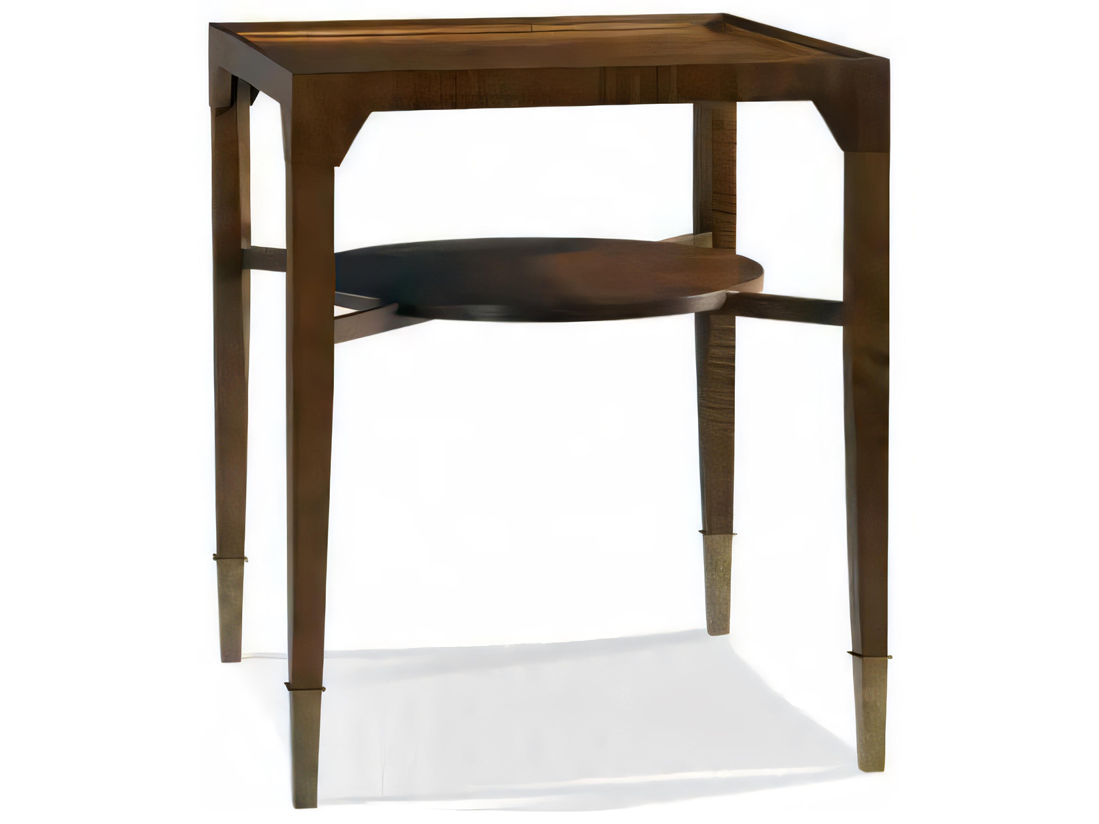 Stratos Square Wood Soho End Table