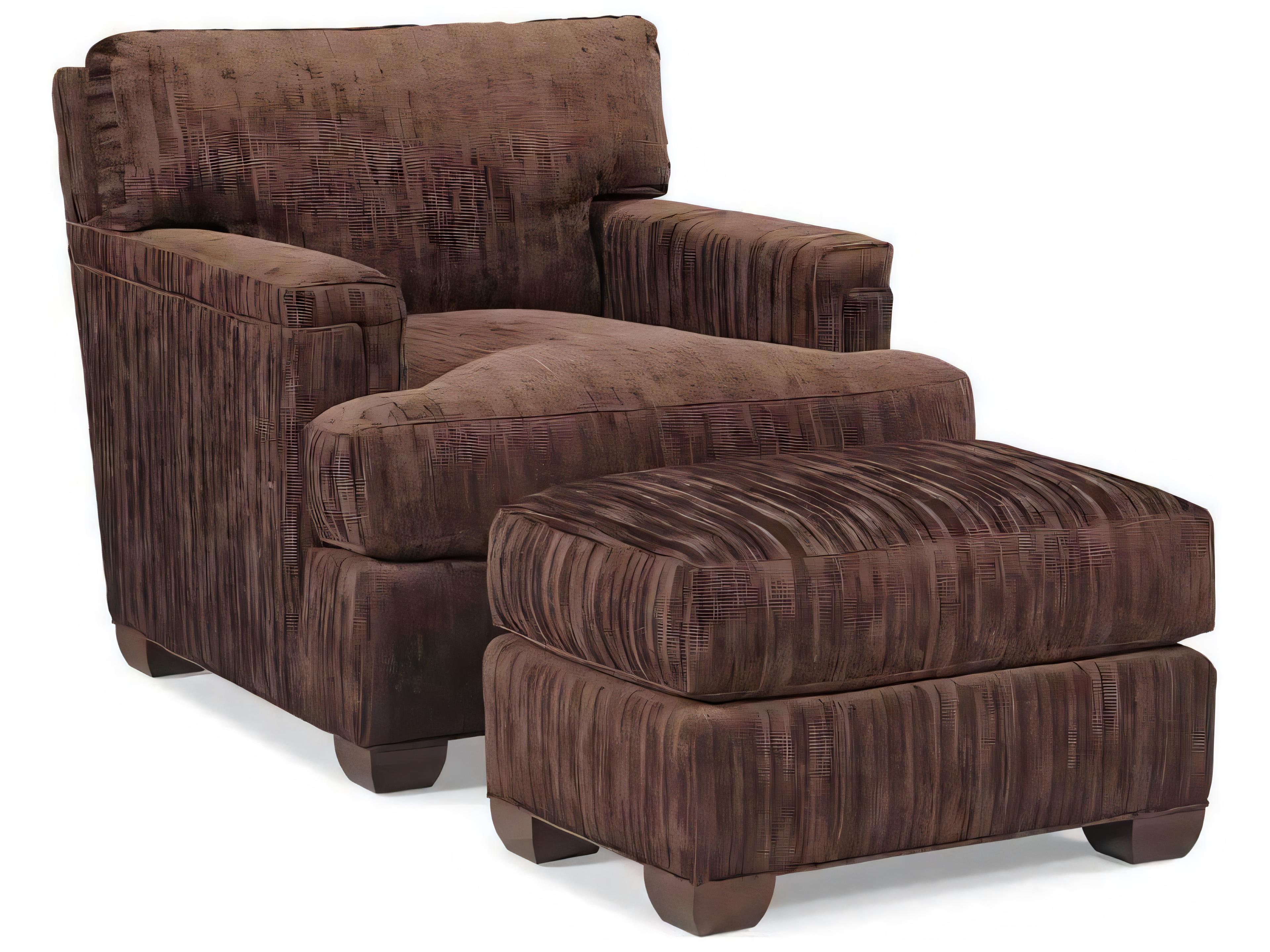 Hickory White Slade Ottoman