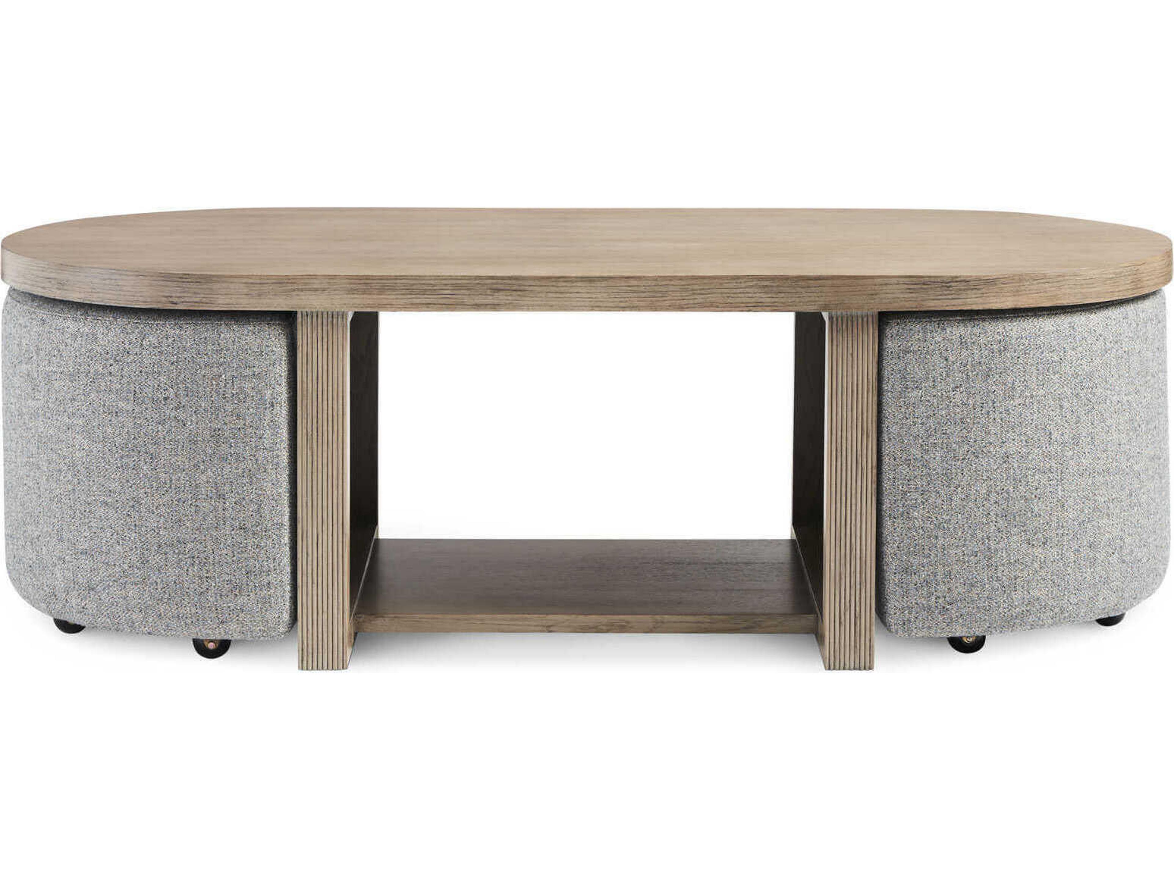 Hickory White Orla Wood Cocktail Table