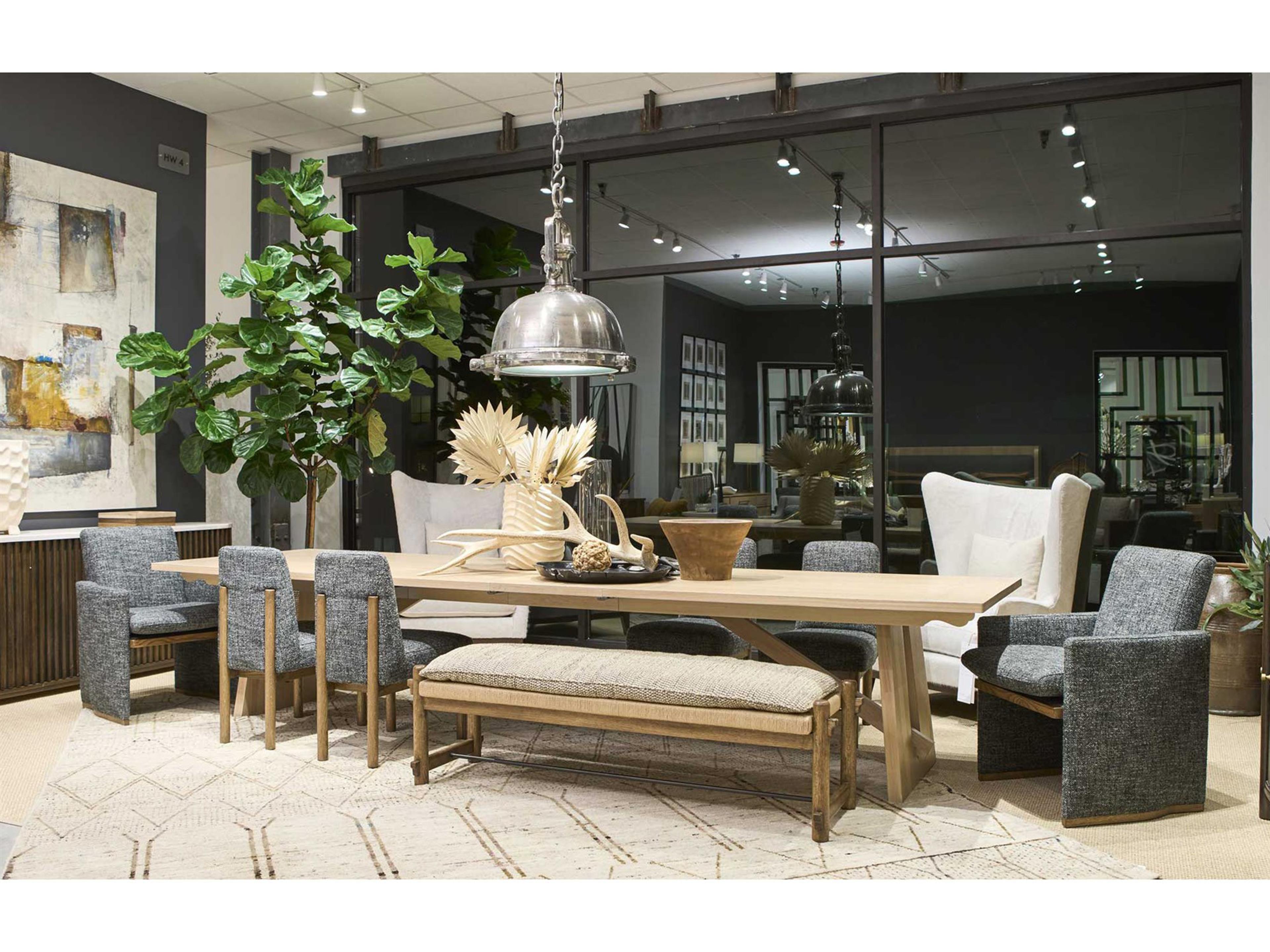 Revival 81 Oak Wood Dining Room Set