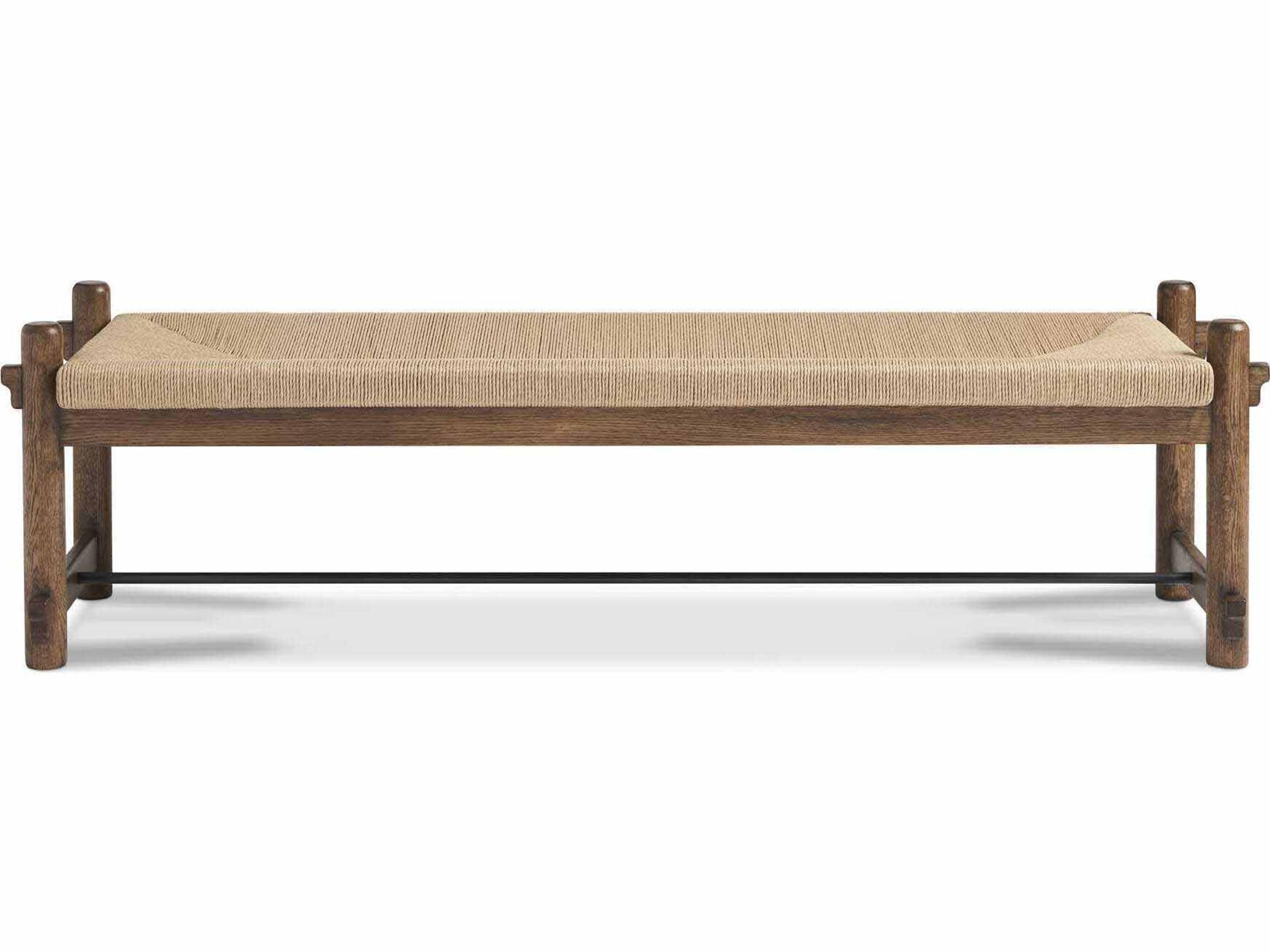 Hickory White Revival Peyson Accent Bench