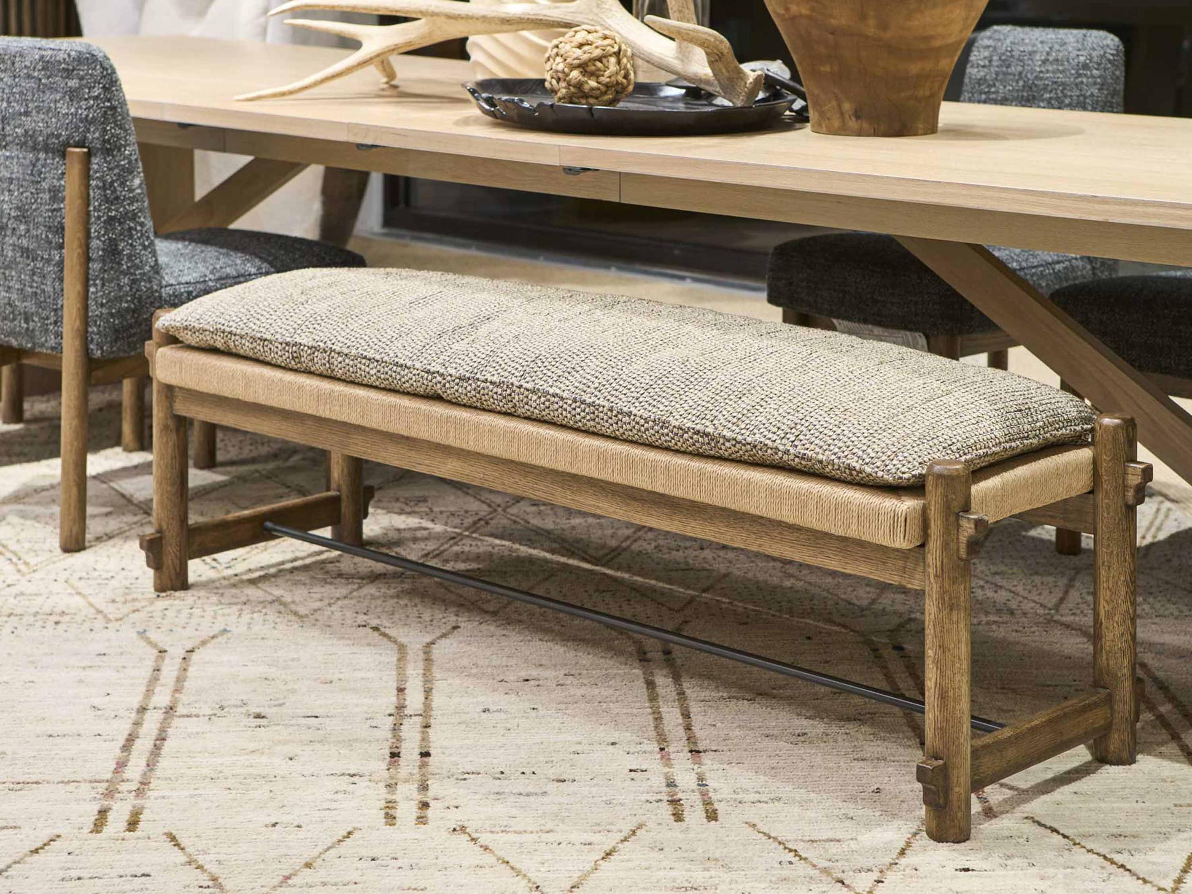 Hickory White Revival 81 Peyson Bench Cushion