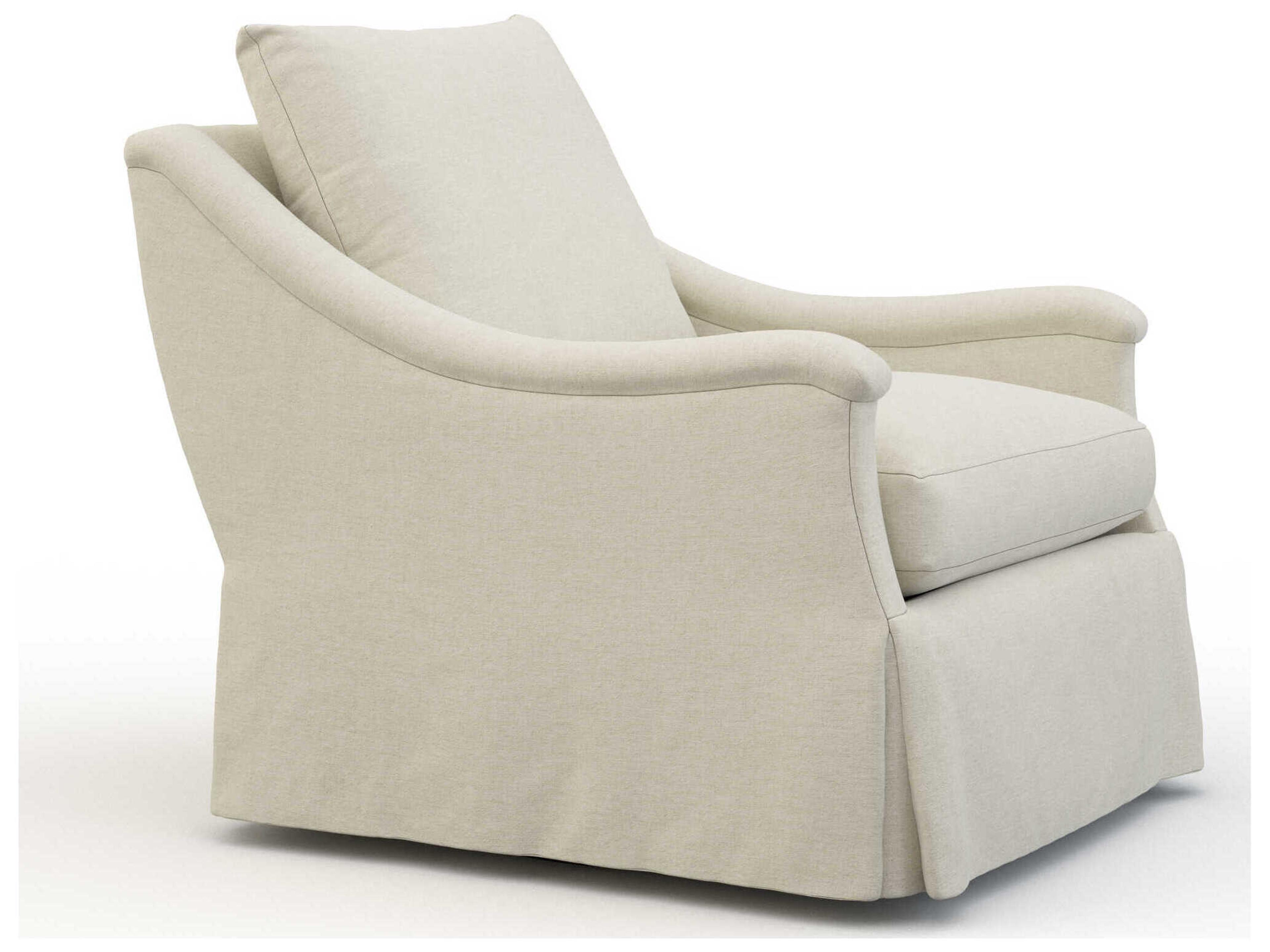 Hickory White Custom Elements Upholstery Bella Swivel Accent Chair