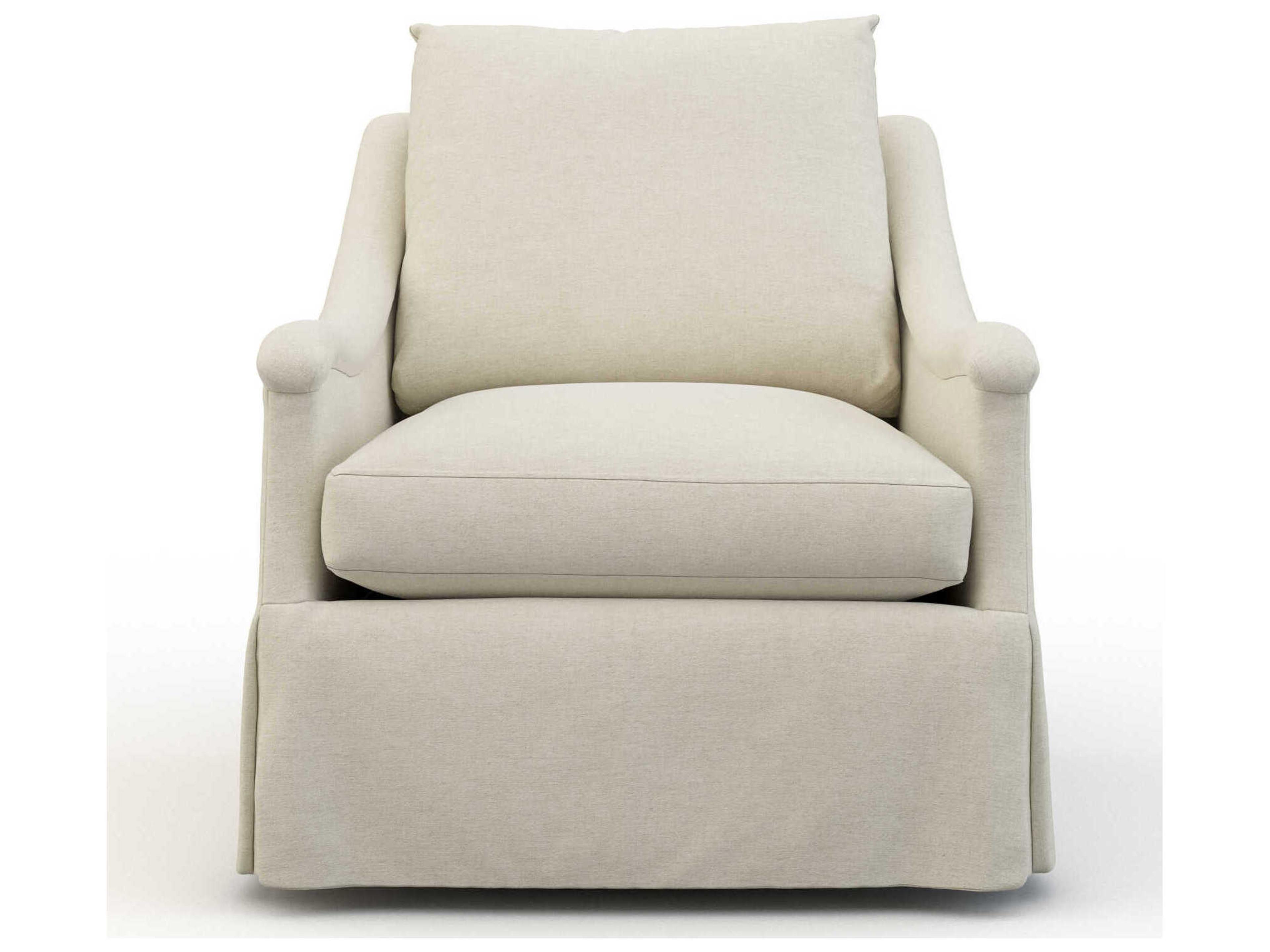 Hickory White Custom Elements Upholstery Bella Swivel Accent Chair