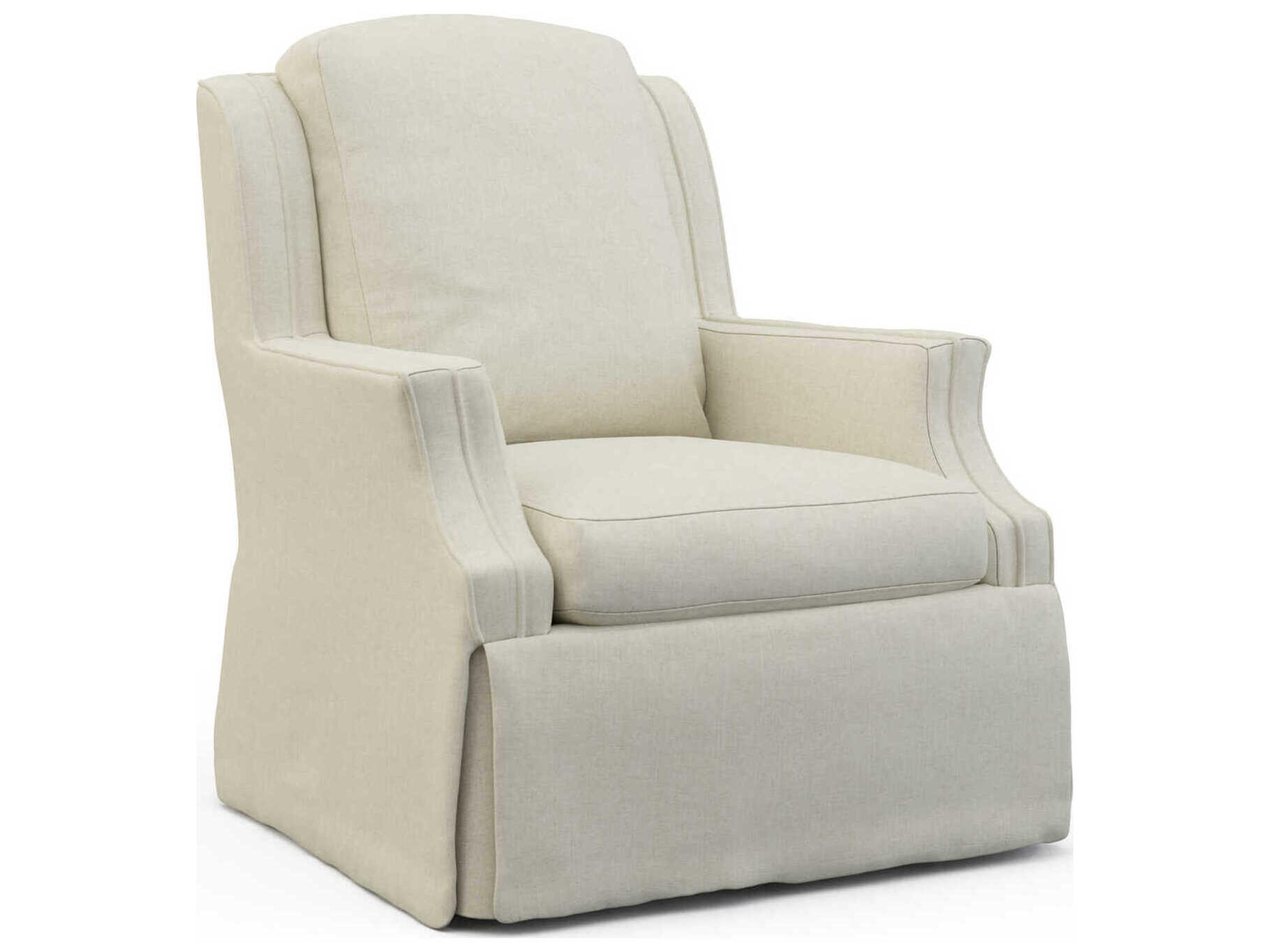Custom Elements Upholstery Marlene Swivel Accent Chair