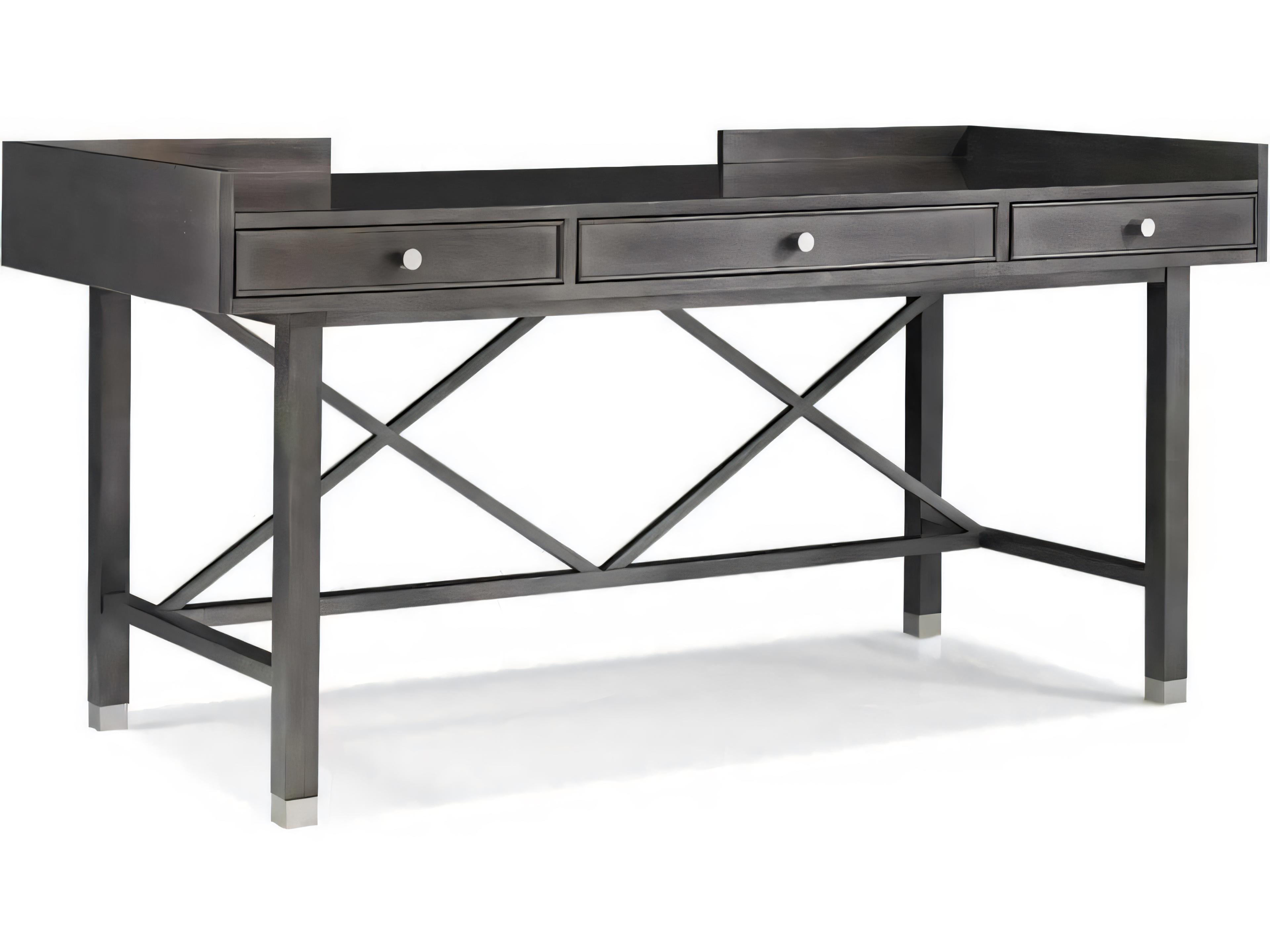 Skyloft Gray Maple Wood Writing Desk