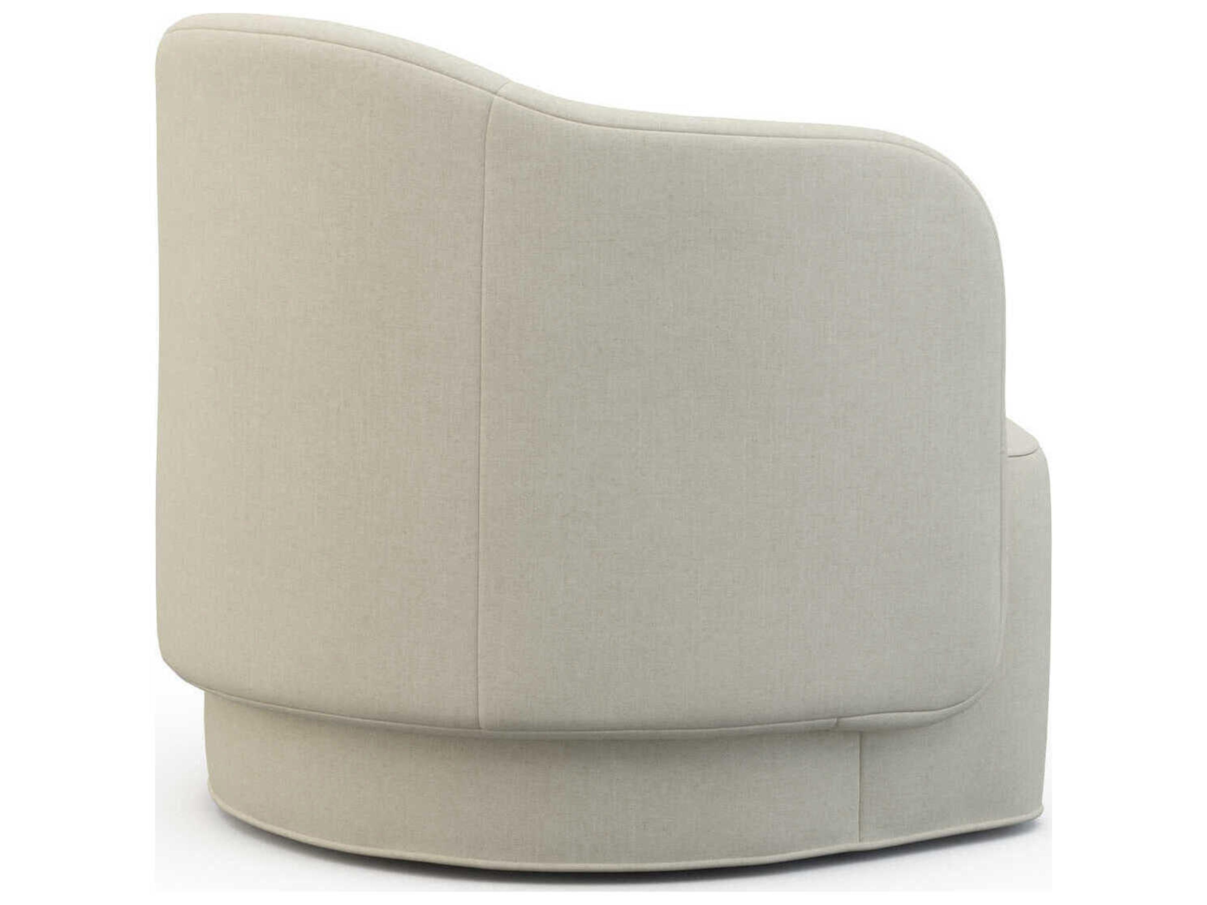 Hickory White Custom Elements Upholstery Ruger Swivel Accent Chair