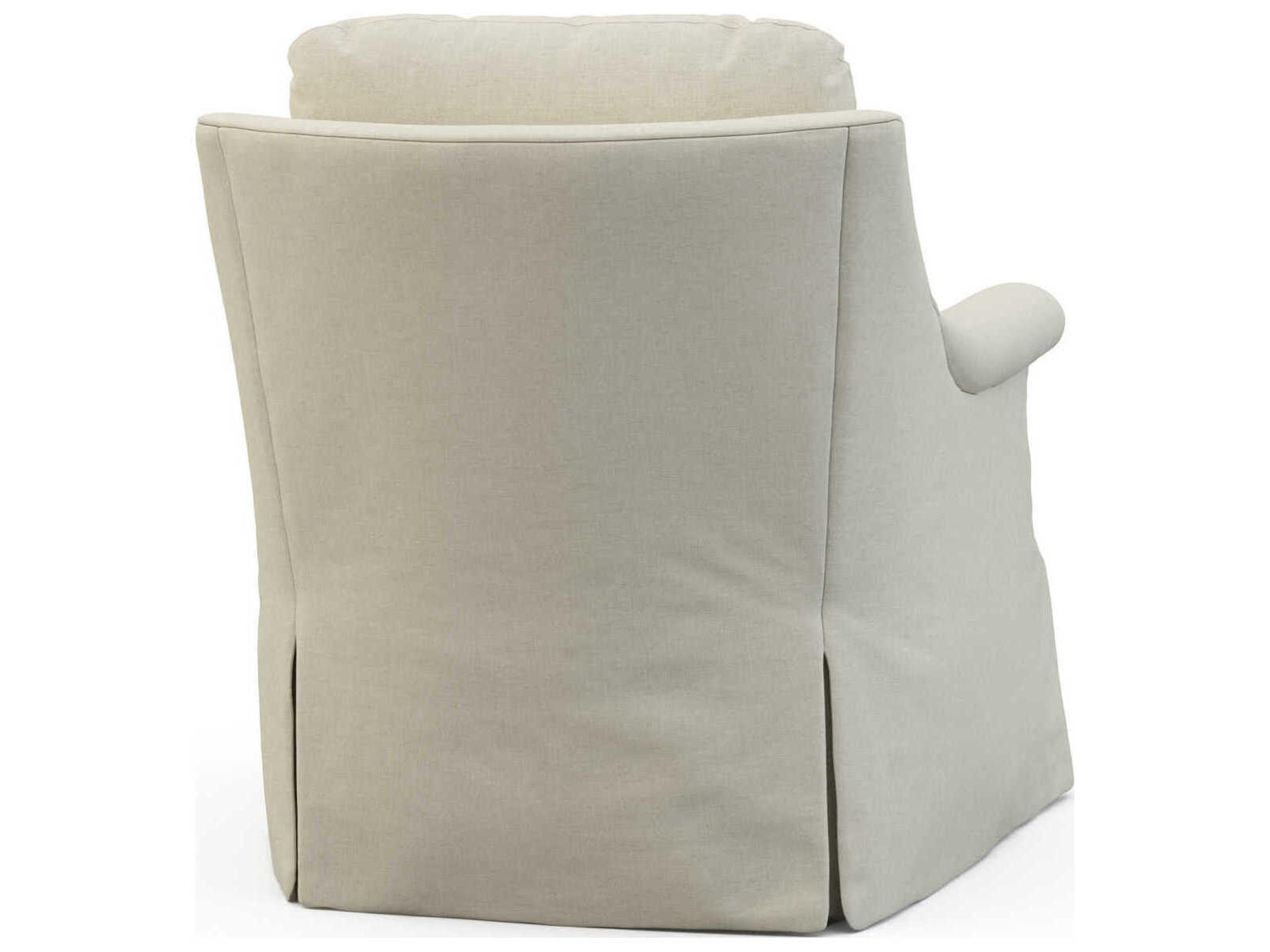 Hickory White Betsy Fabric Skirted Accent Chair