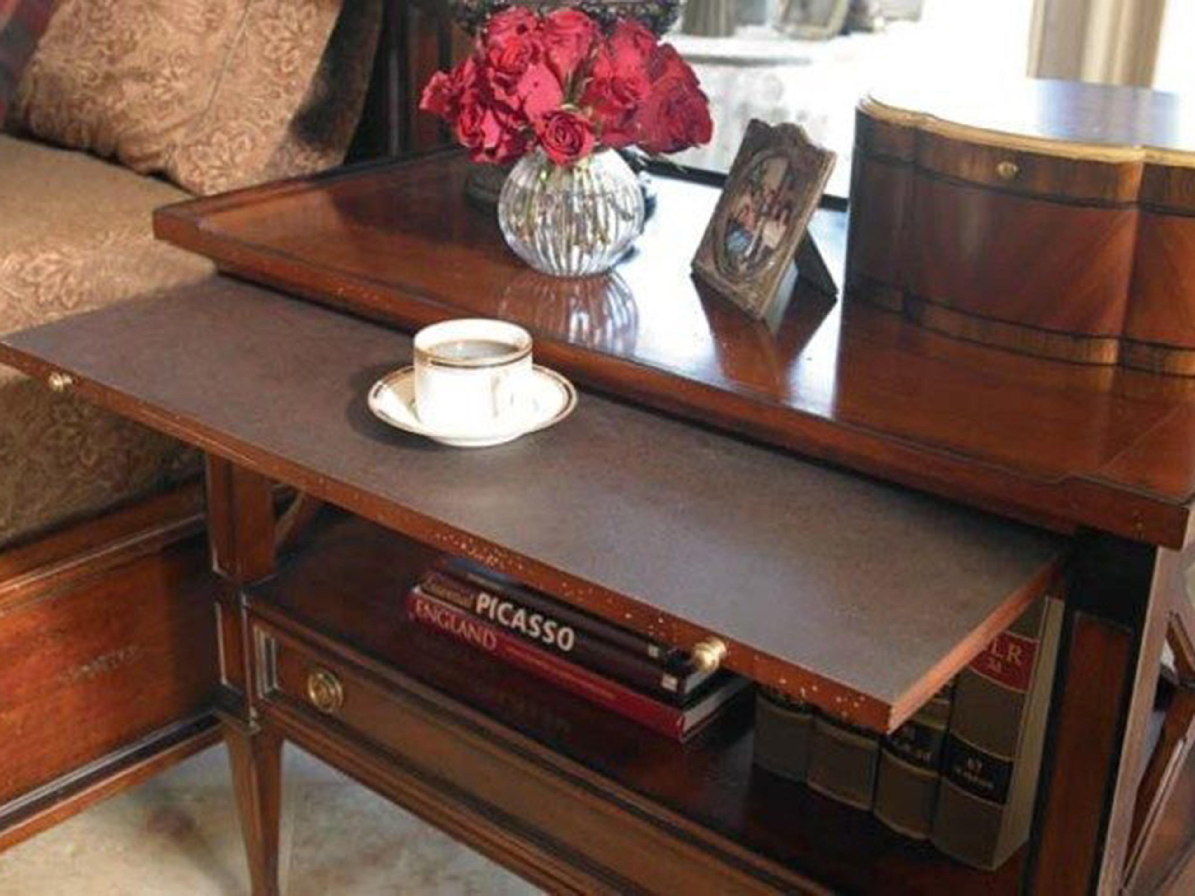 Hickory White Continental Classics 1-Drawer Brown Cherry Wood Nightstand