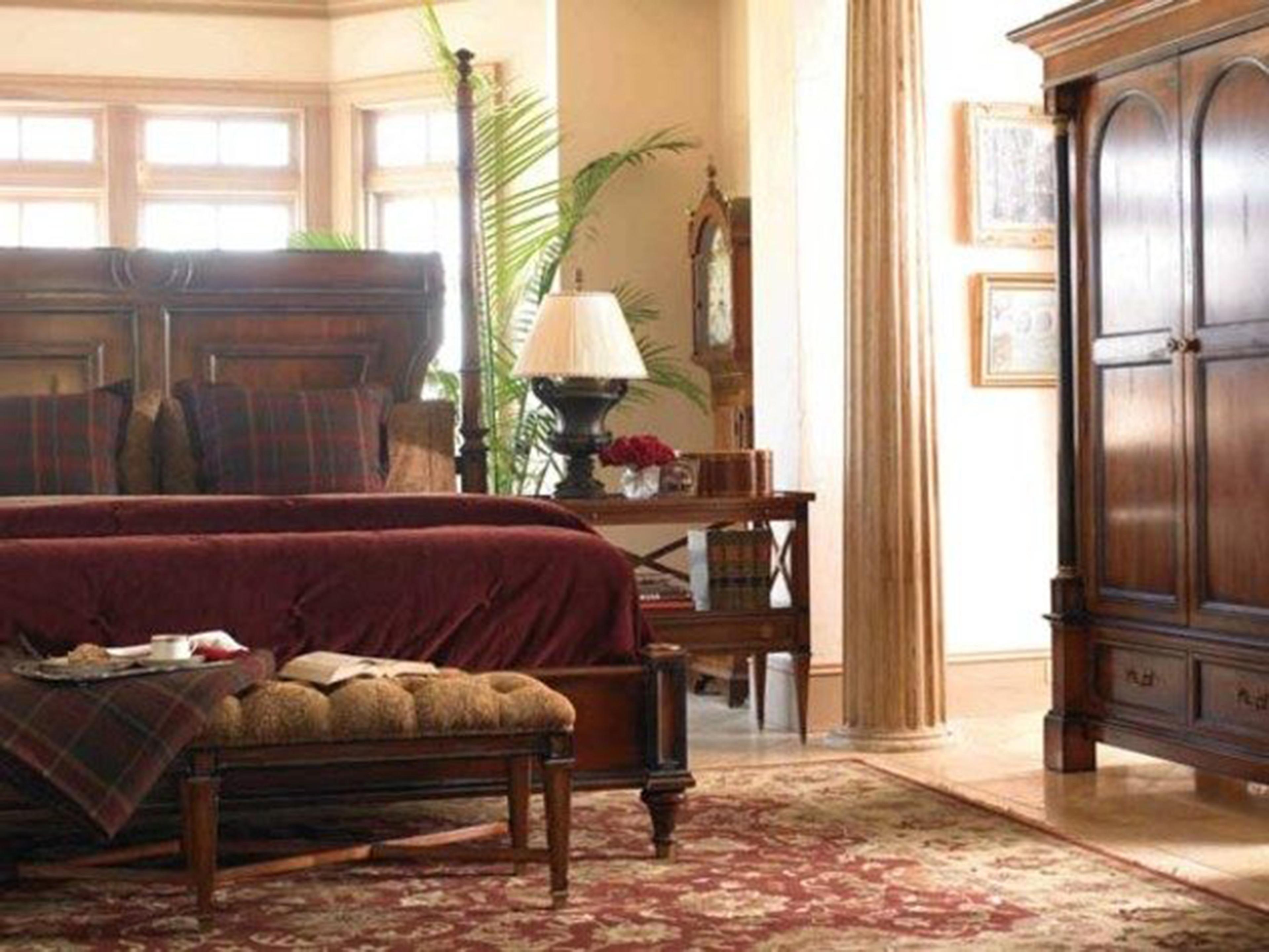 Hickory White Continental Classics 1-Drawer Brown Cherry Wood Nightstand