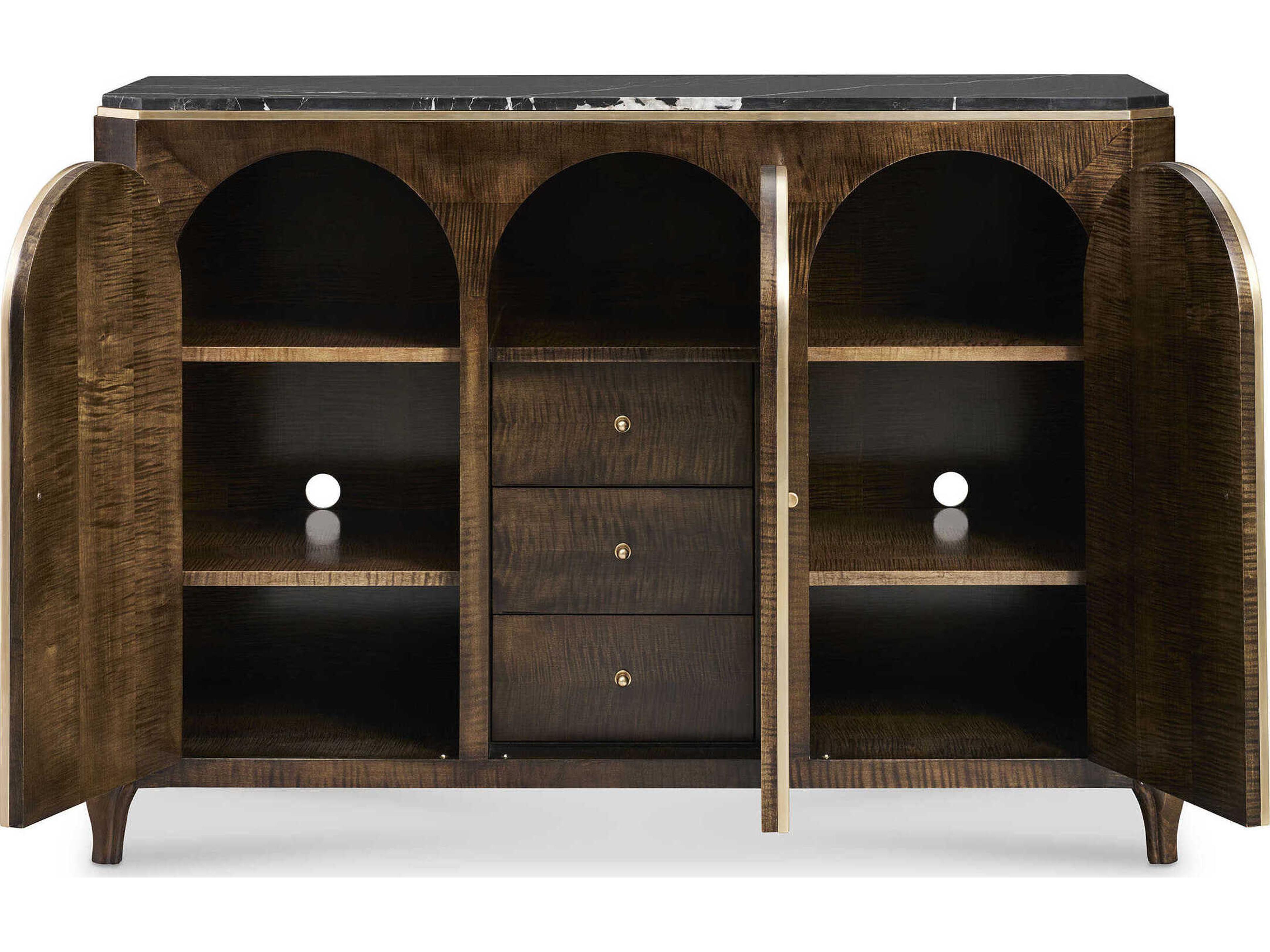 Hickory White Brown Ash Wood Accent Chest