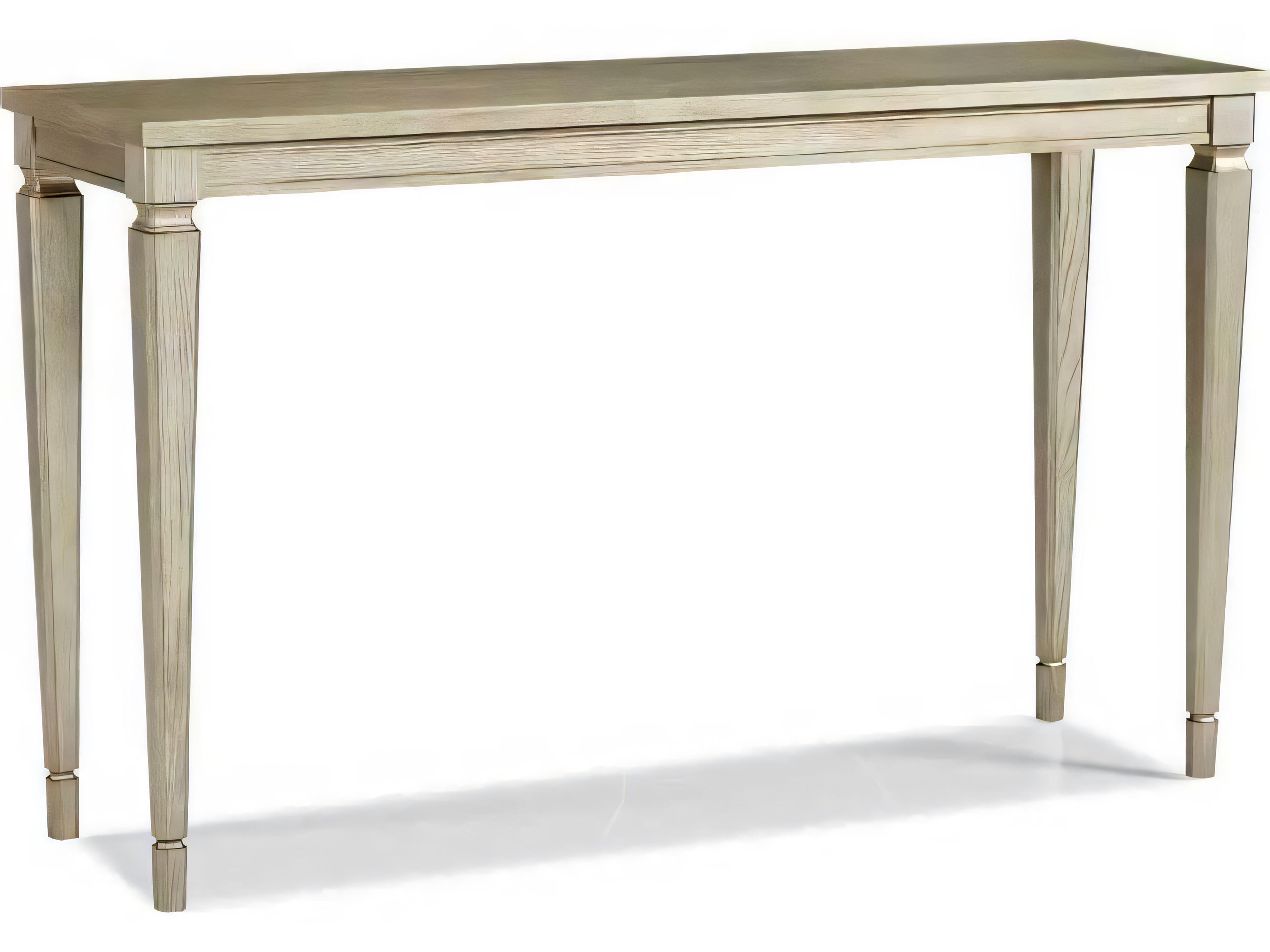 Rockford Rectangular Wood Silver Fox Console Table
