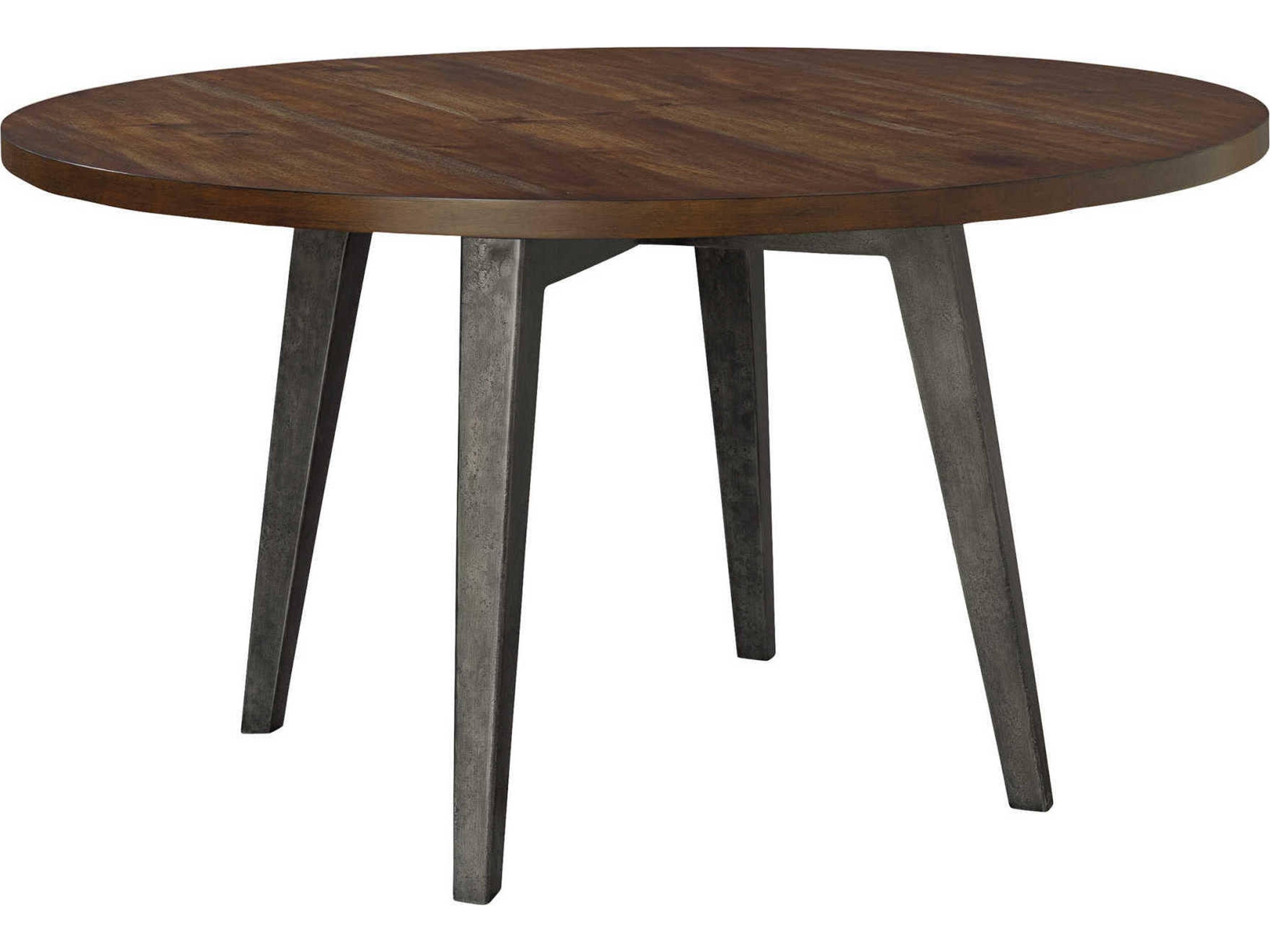 Round Wood Monterey Point Dining Table