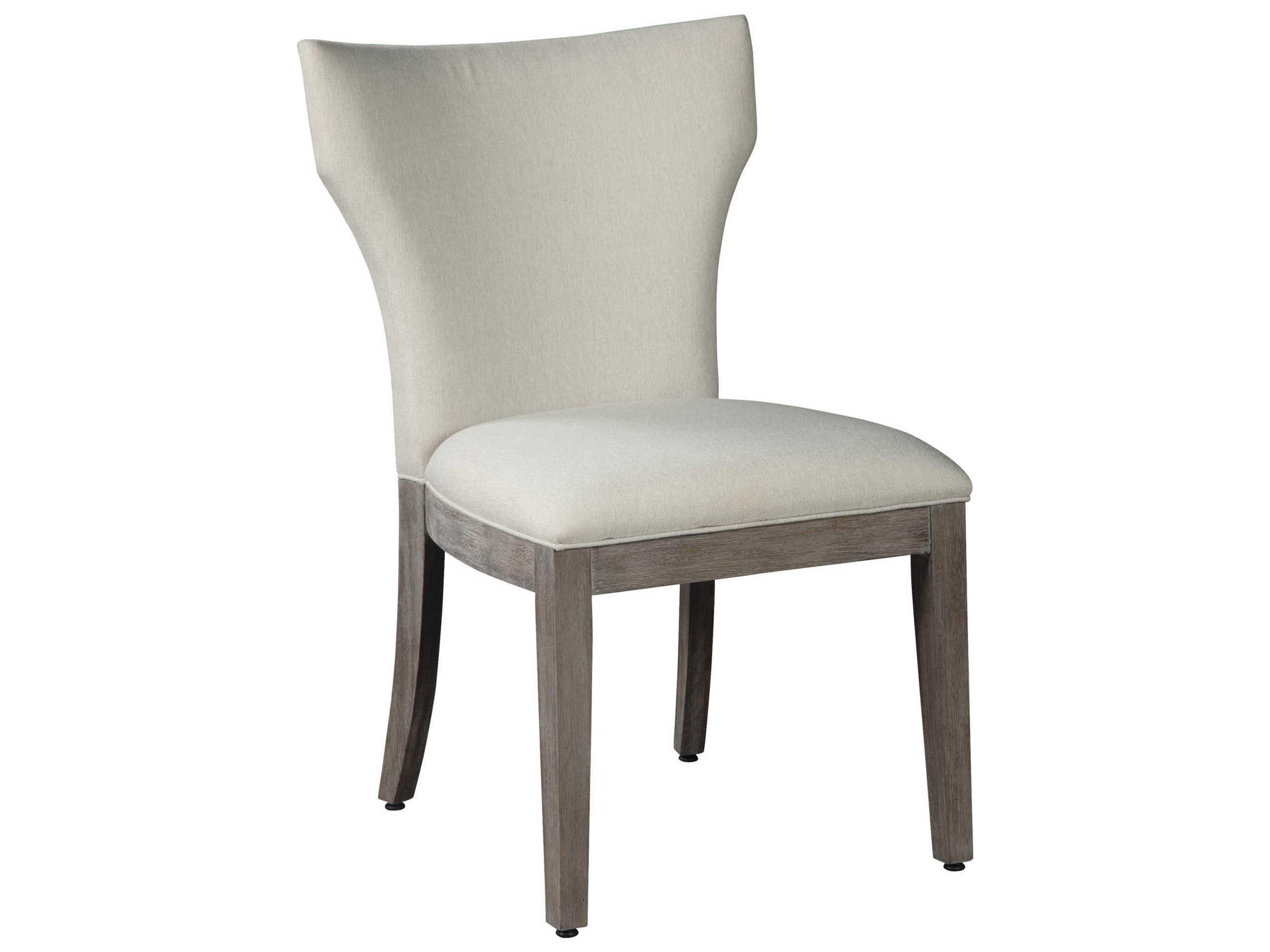 Gray Upholstered Side Dining Chair