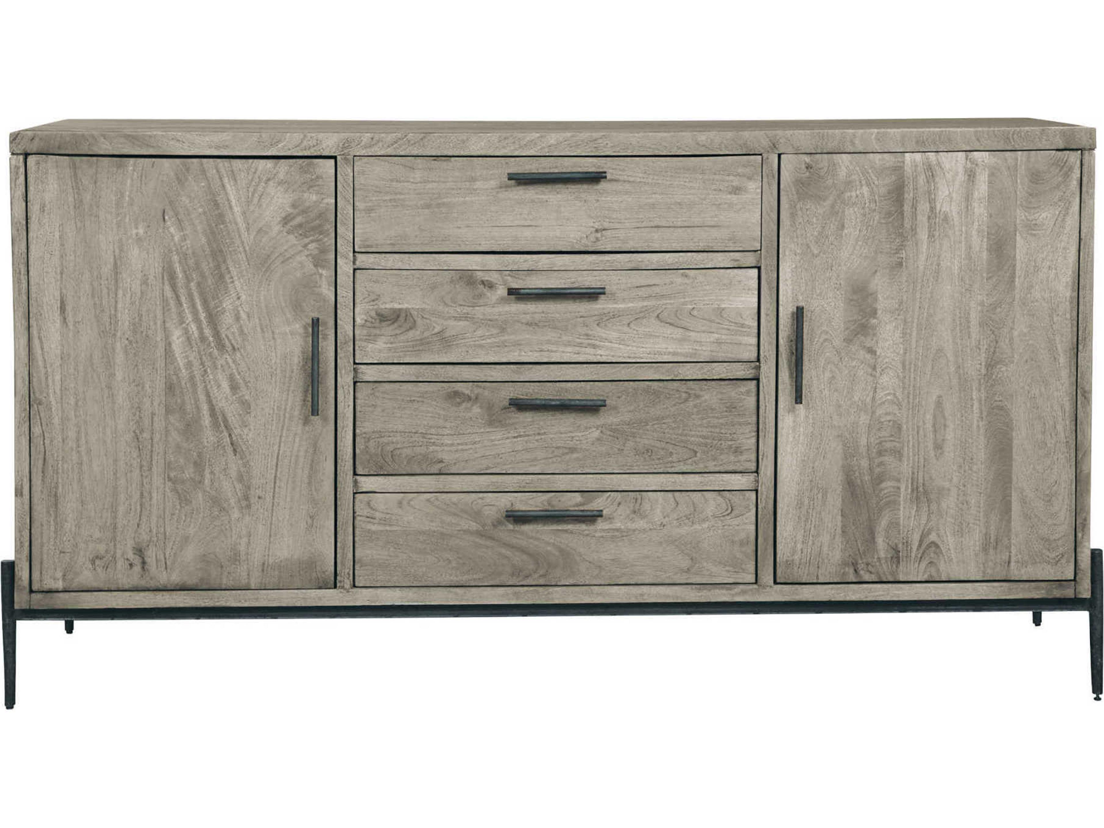 Hekman 68" Bedford Gray Sideboard