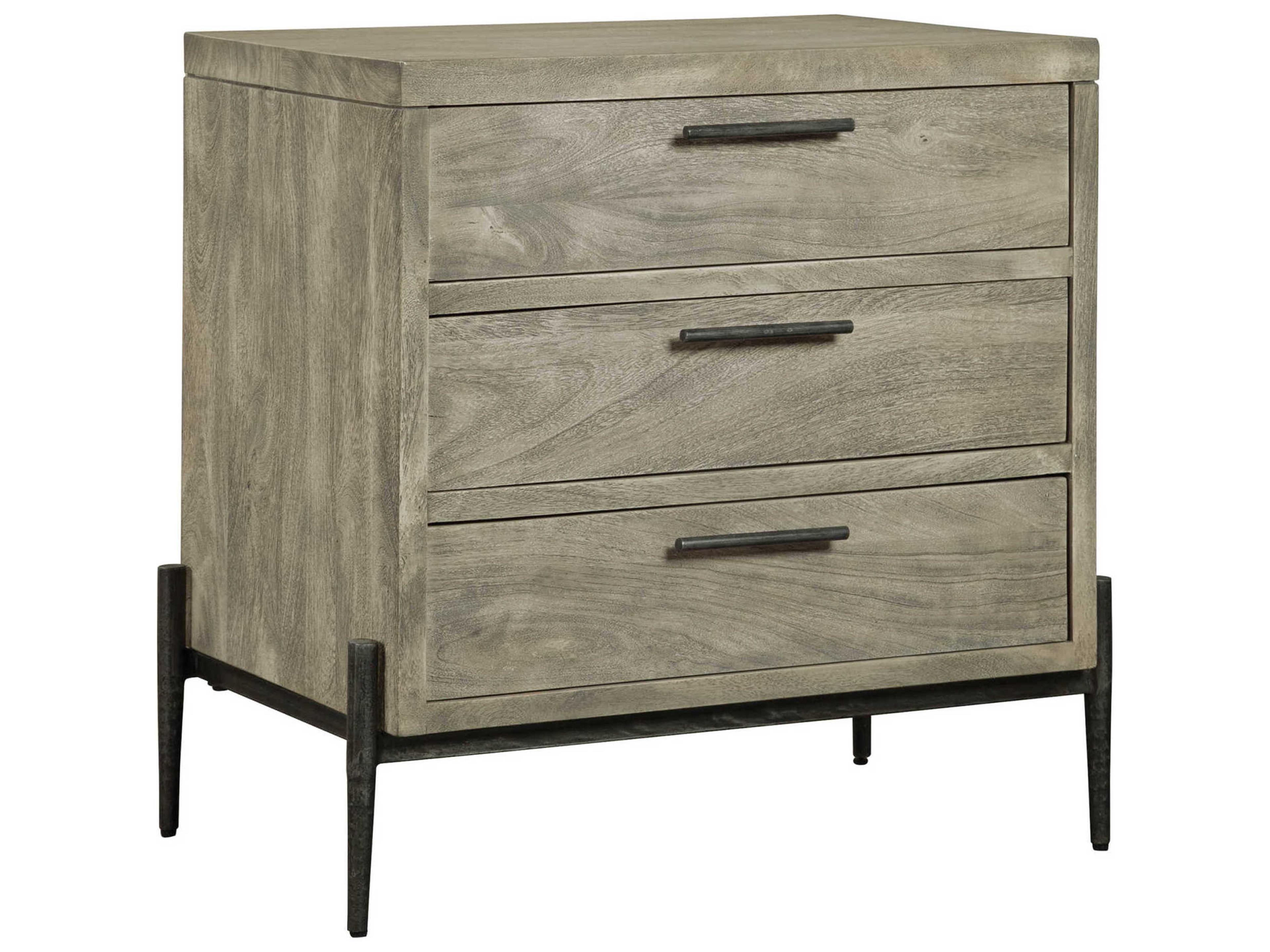 3-Drawers Nightstand