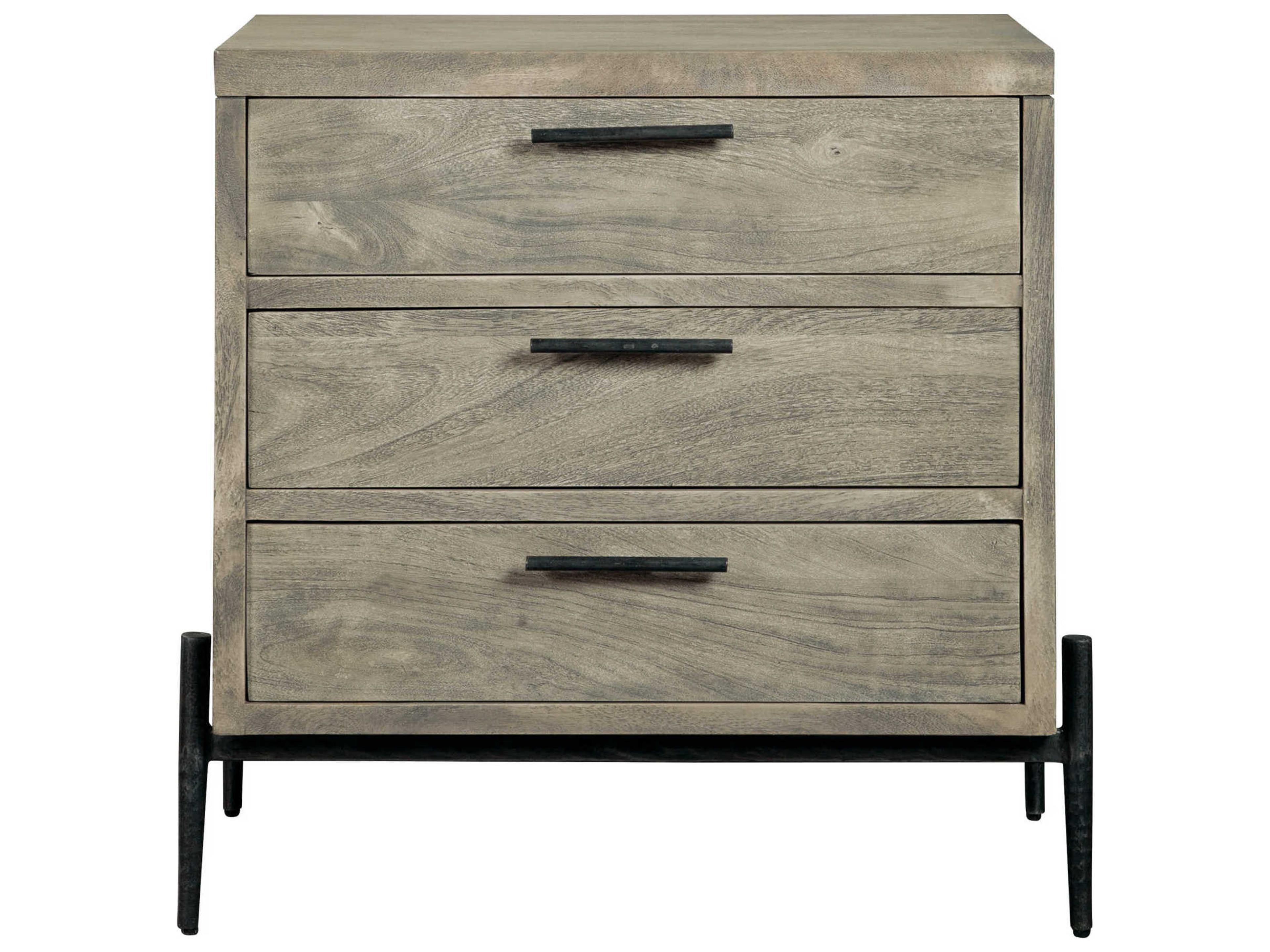 Hekman 3-Drawers Nightstand