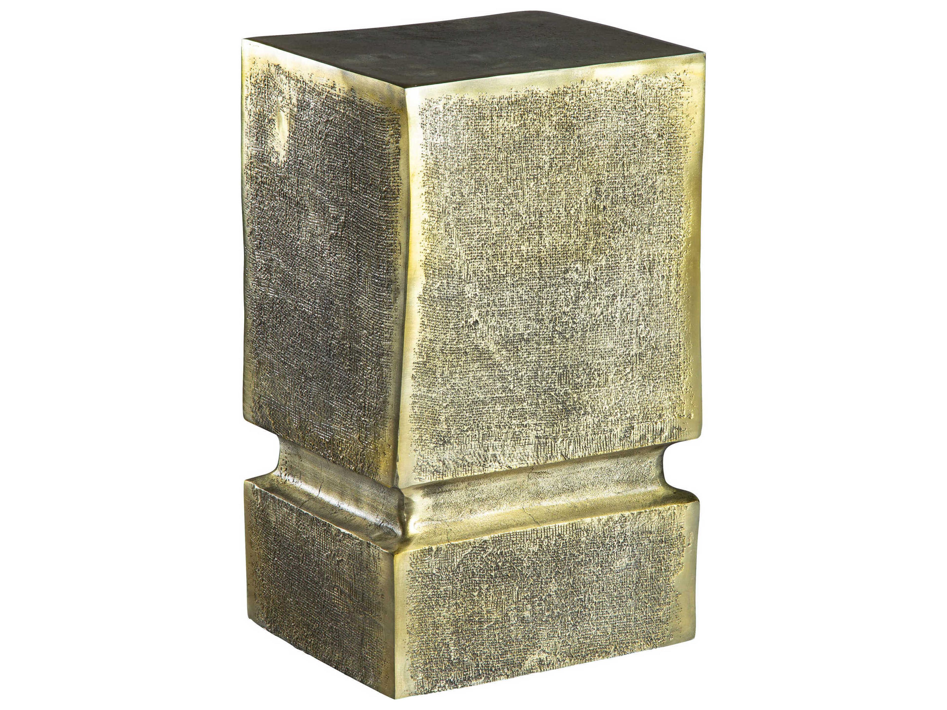 Accents Square Metal Special Reserve End Table