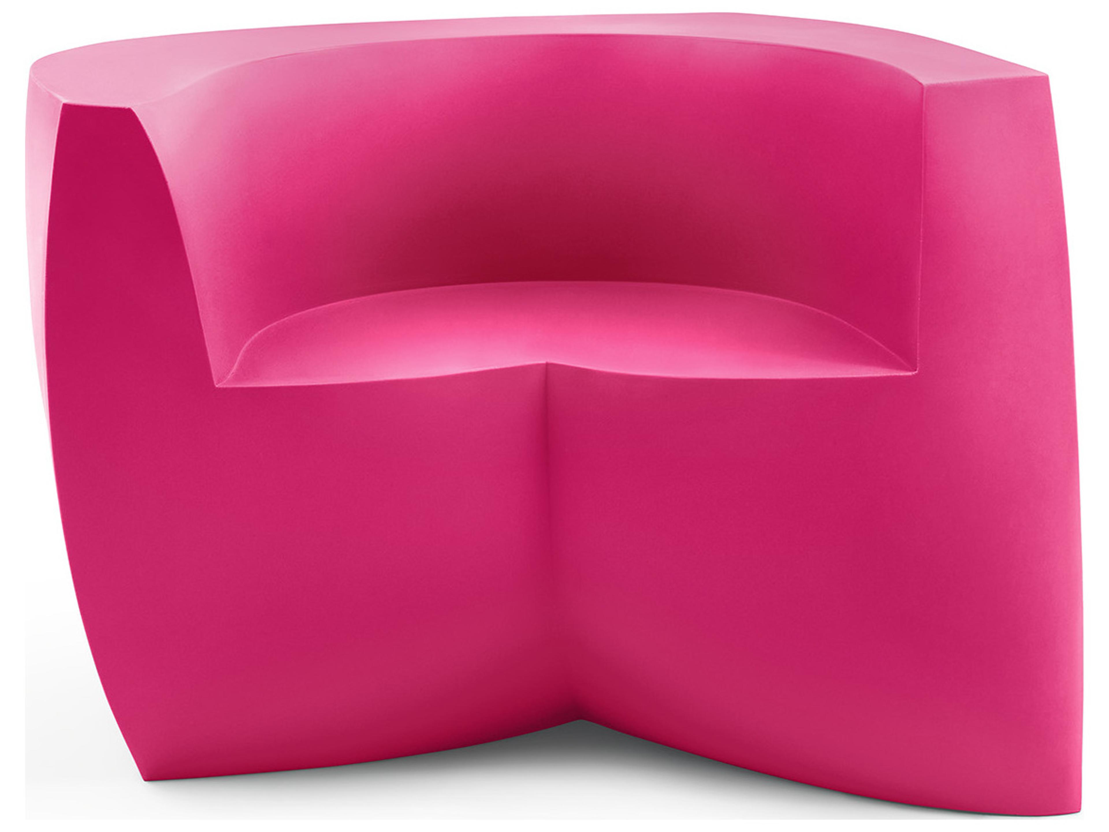 Gehry Easy Chair - Magenta