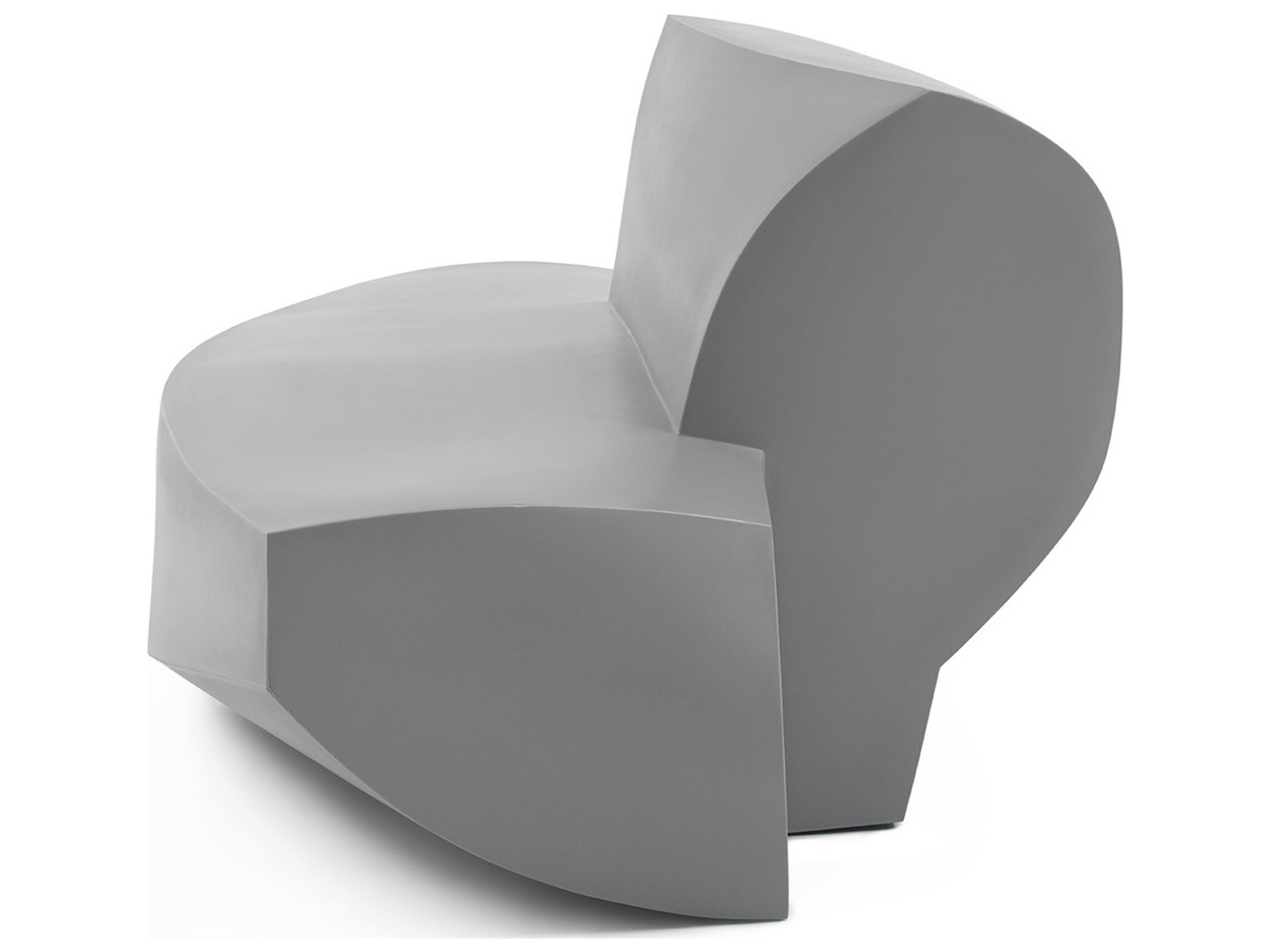 Heller Outdoor Gehry Sofa - Silver