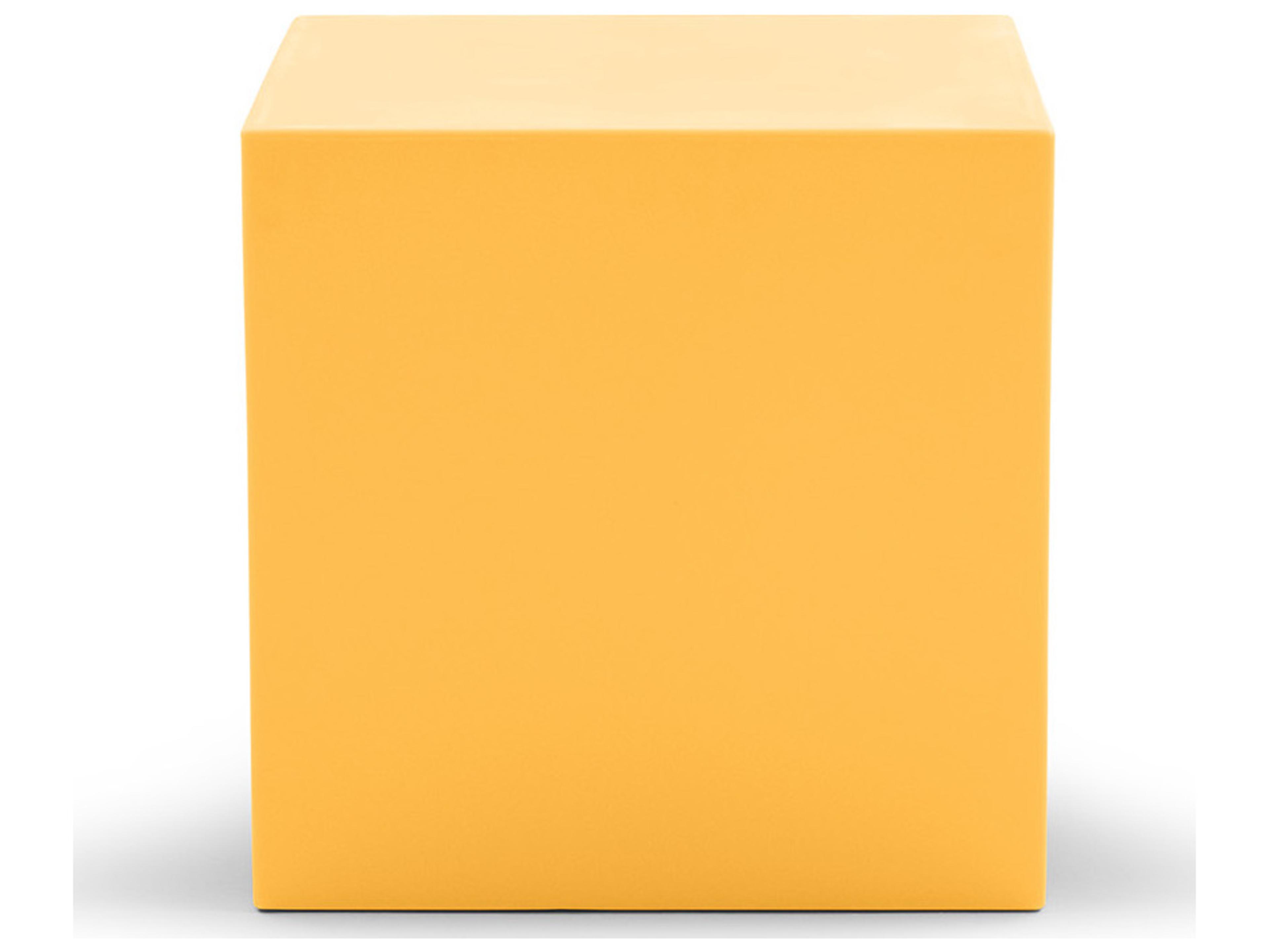 Heller Outdoor Vignelli Cube - Yellow