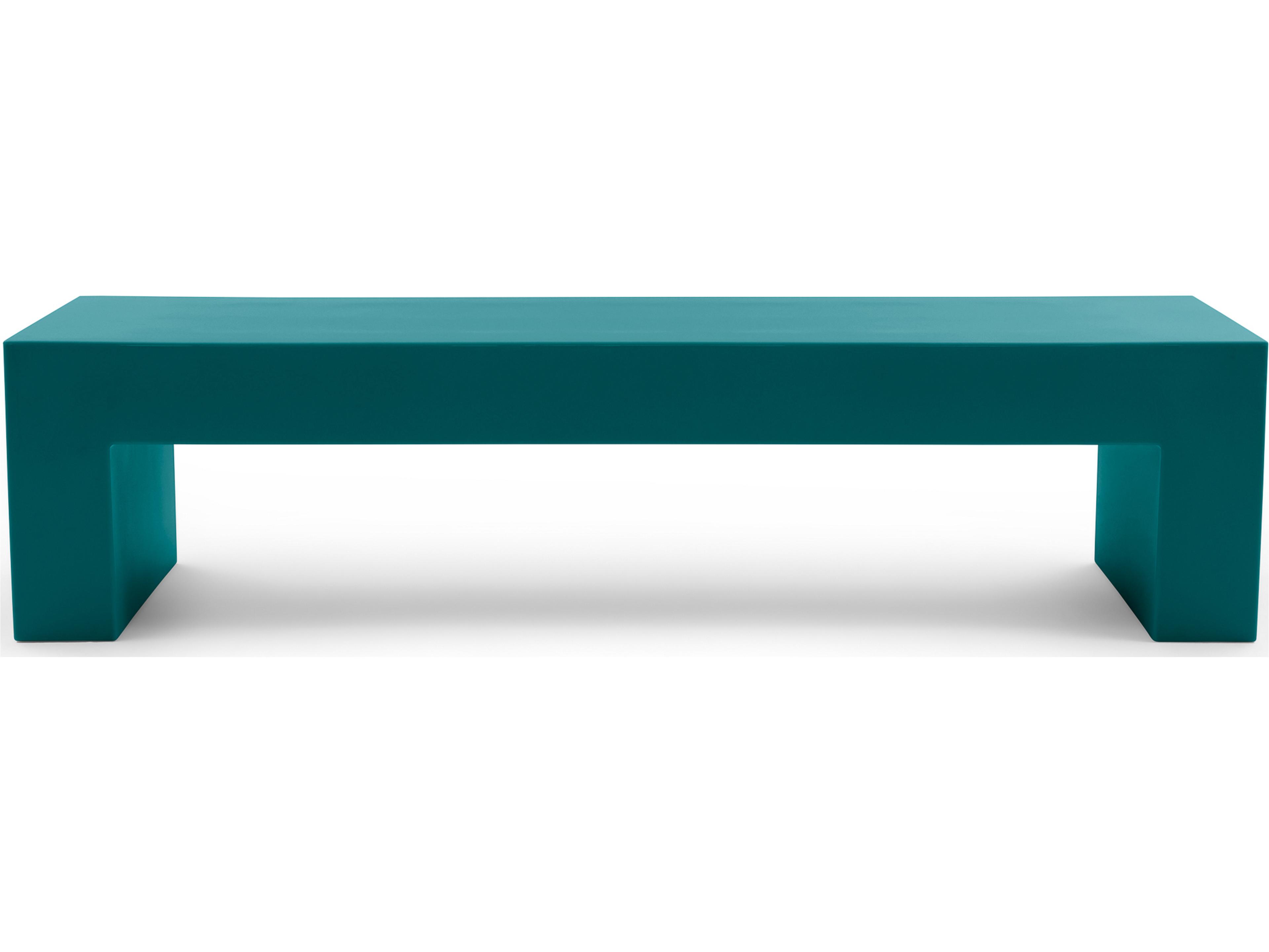 Vignelli Bench Large 72" - Turquoise