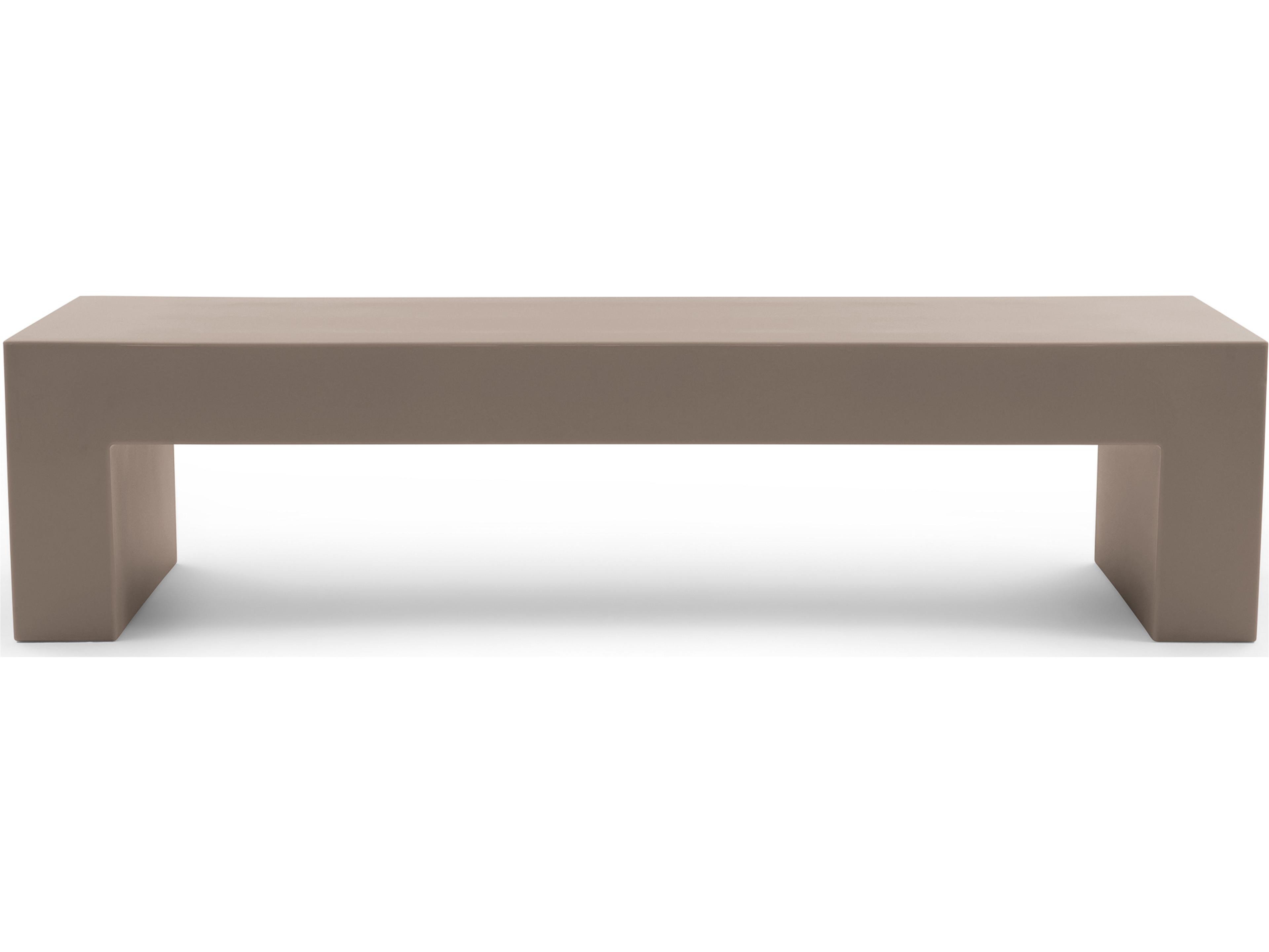 Vignelli Bench Large 72" - Brown