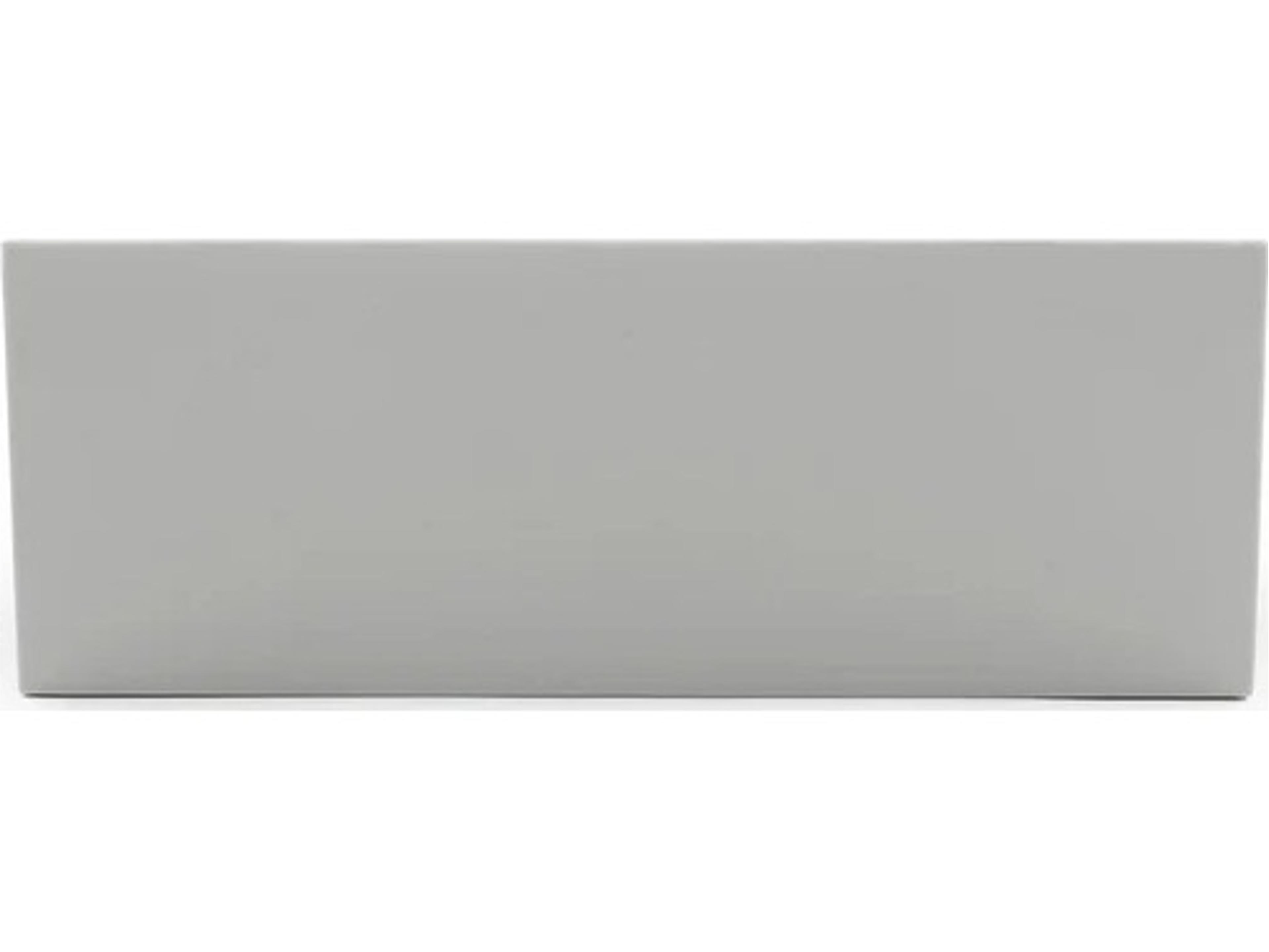 Heller Outdoor Vignelli Stoned Recycled Plastic Square Coffee Table