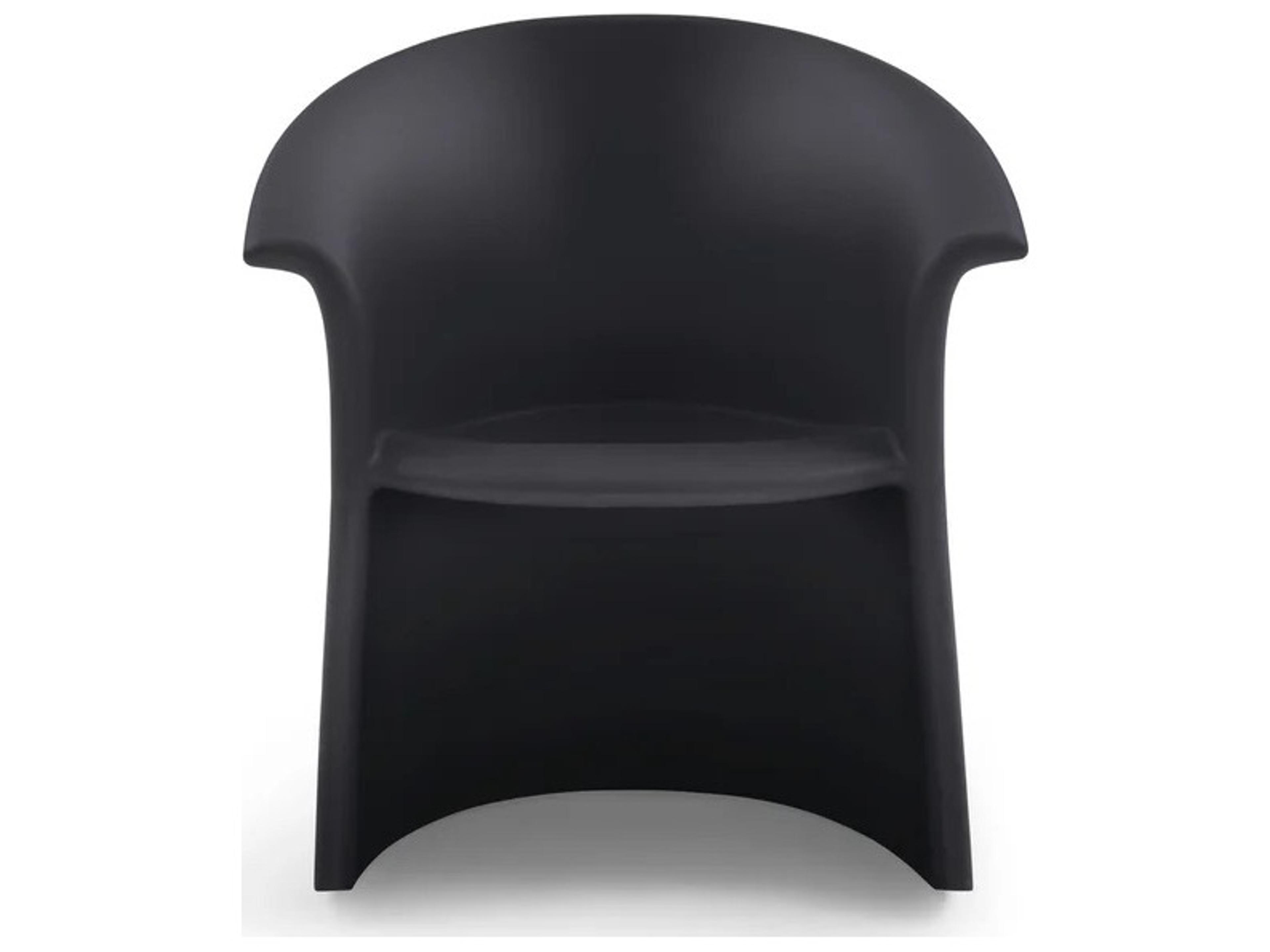 Vignelli Dark Grey Polypropylene Lounge Chair