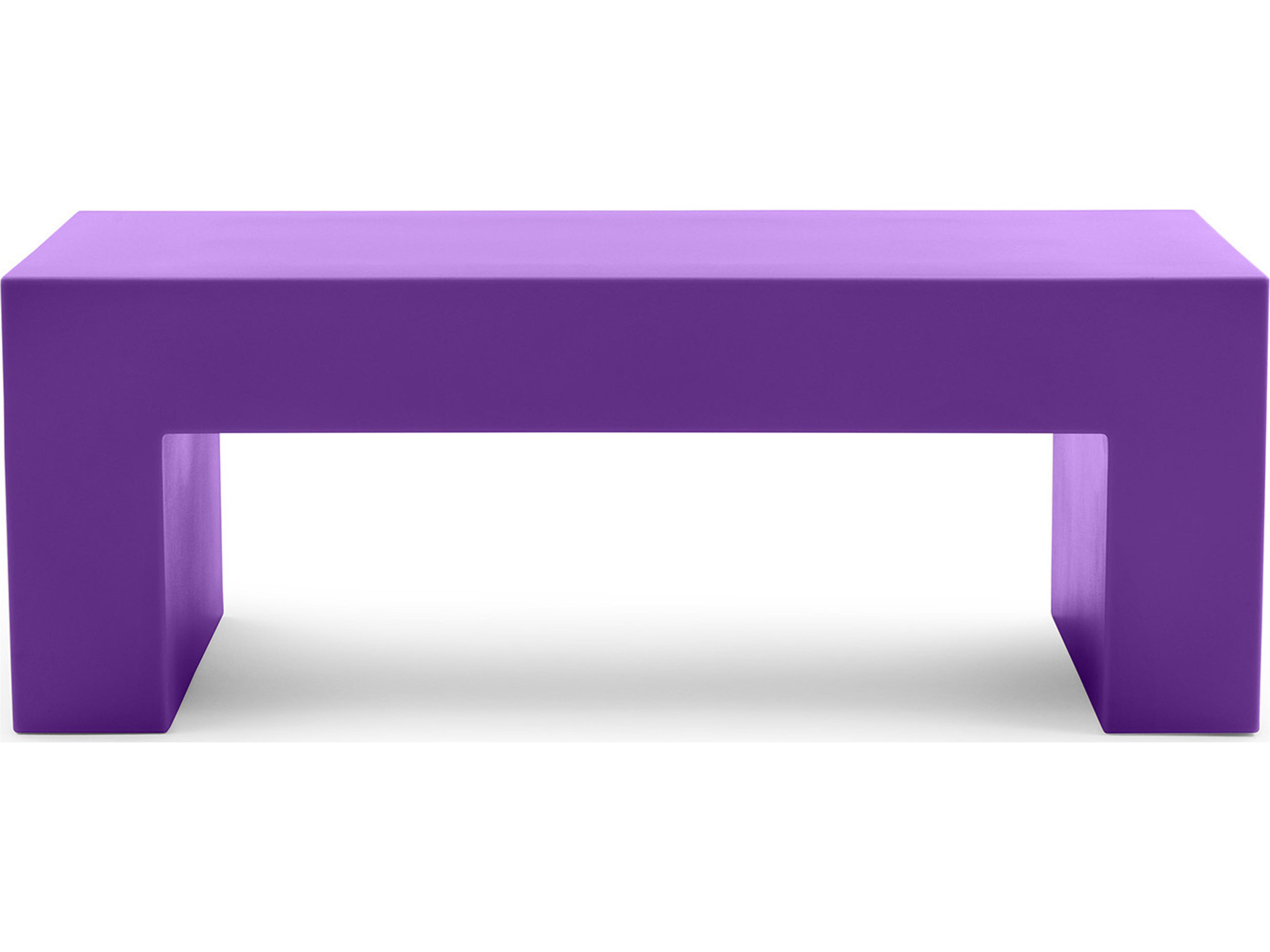 Vignelli Small Bench - Purple