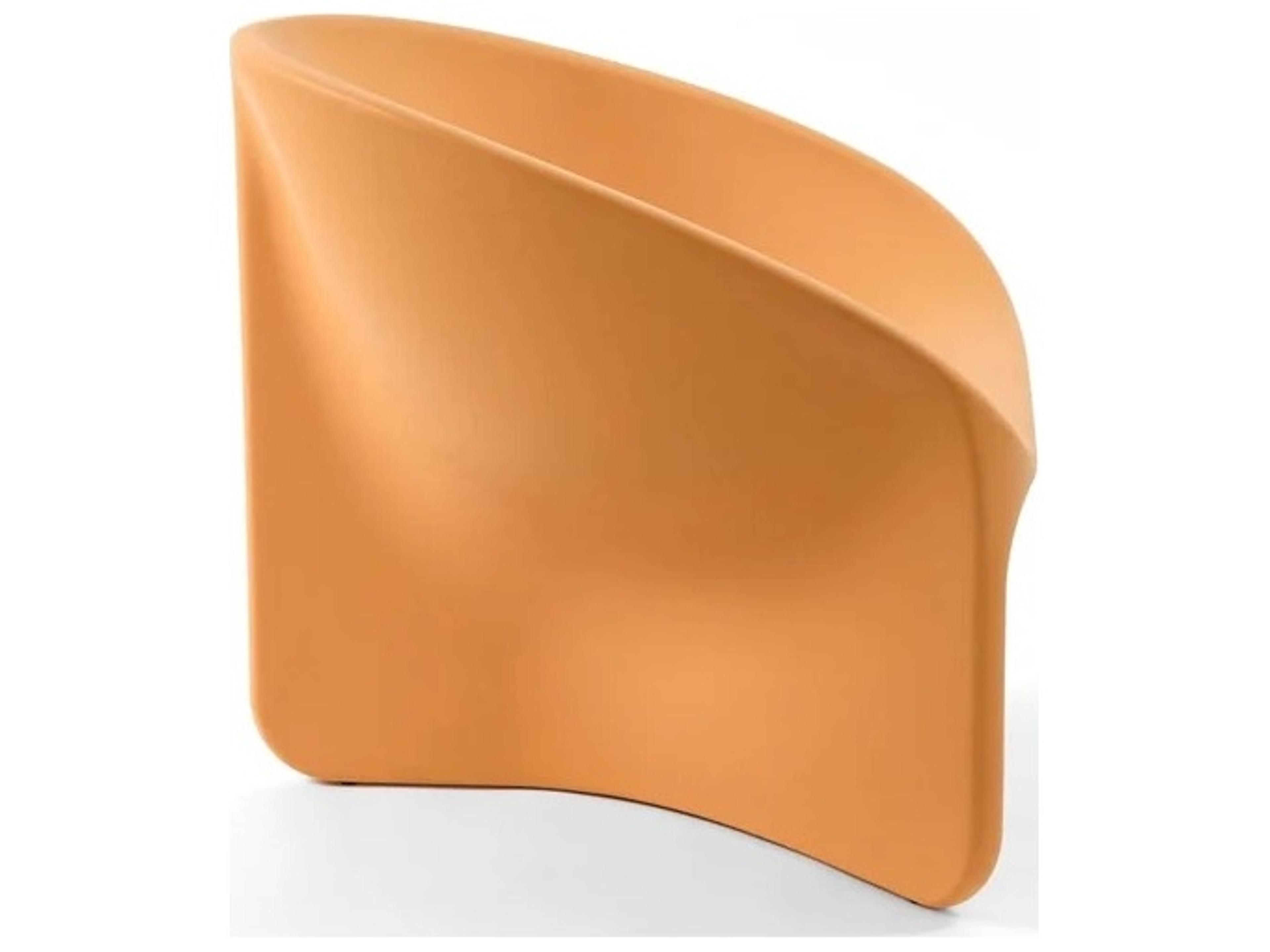 Heller Outdoor Bluff Cantaloupe Recycled Plastic Dining Chair